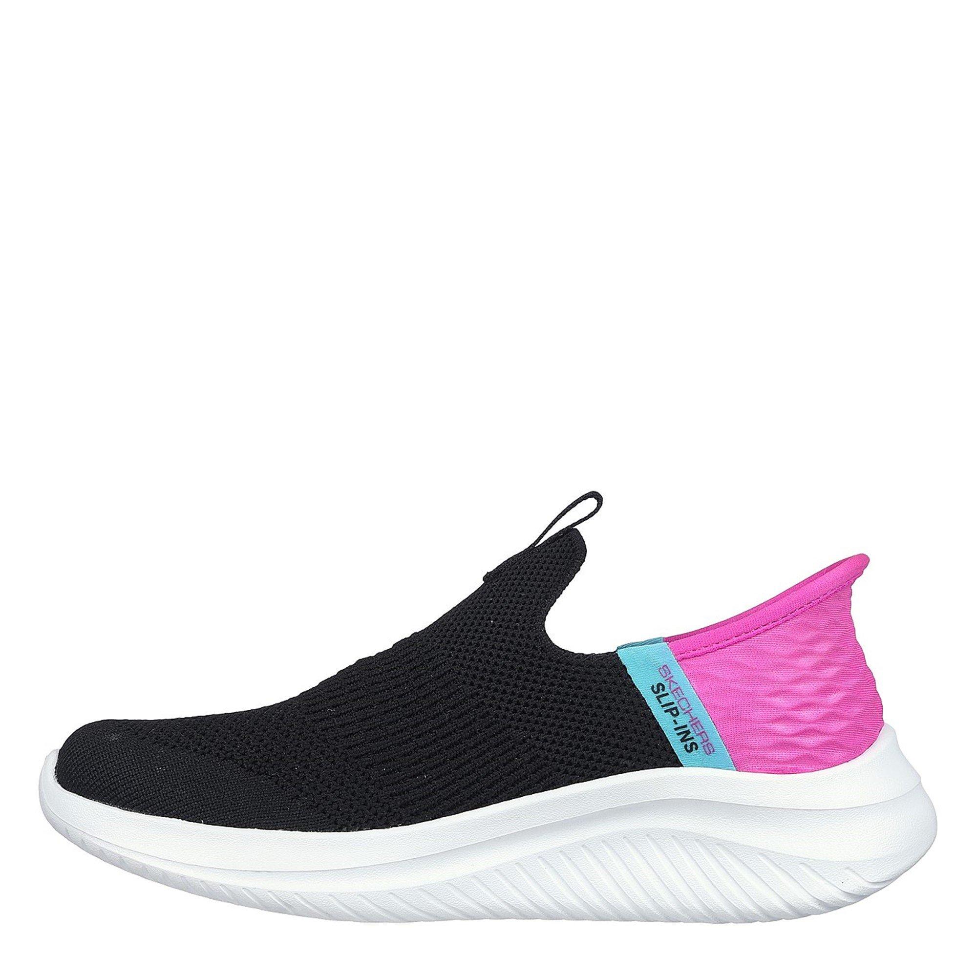 Blk/Pnk - Skechers - Slip-Ins: Ultra Flex 3.0 - Fresh Times - 2