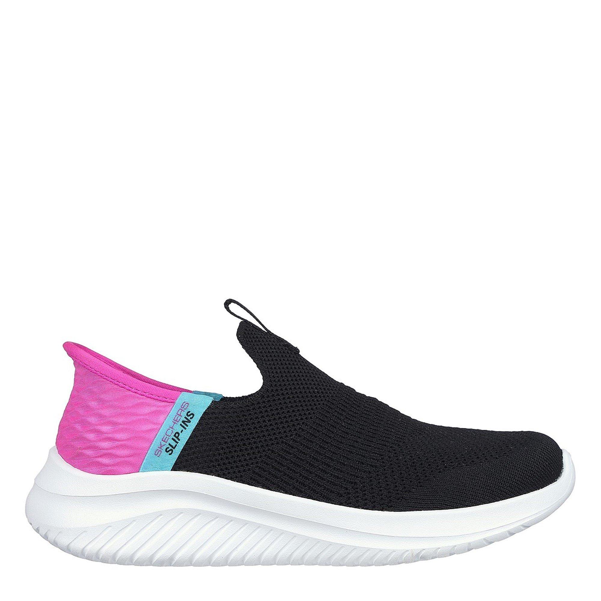 Blk/Pnk - Skechers - Slip-Ins: Ultra Flex 3.0 - Fresh Times - 3