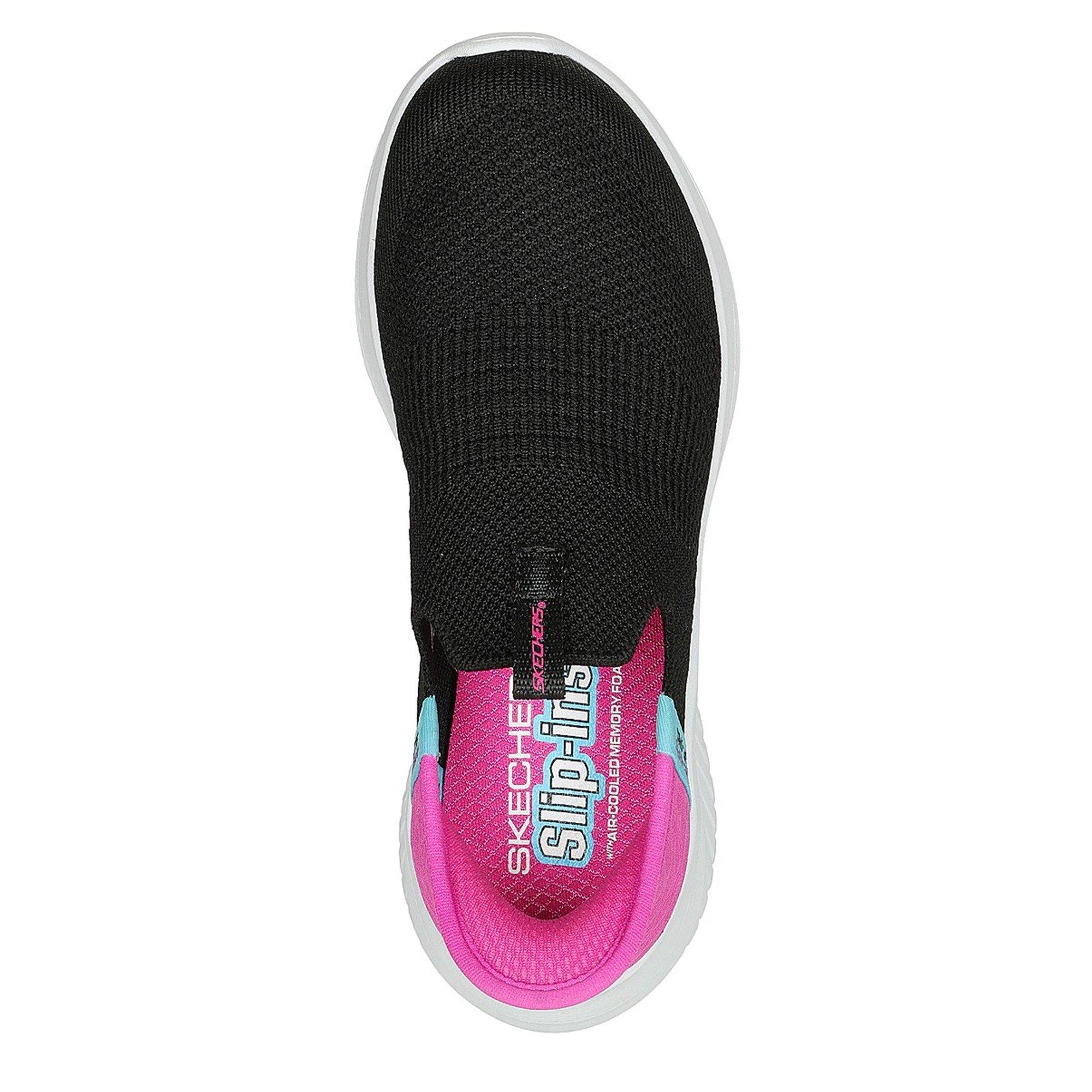 Blk/Pnk - Skechers - Slip-Ins: Ultra Flex 3.0 - Fresh Times - 5