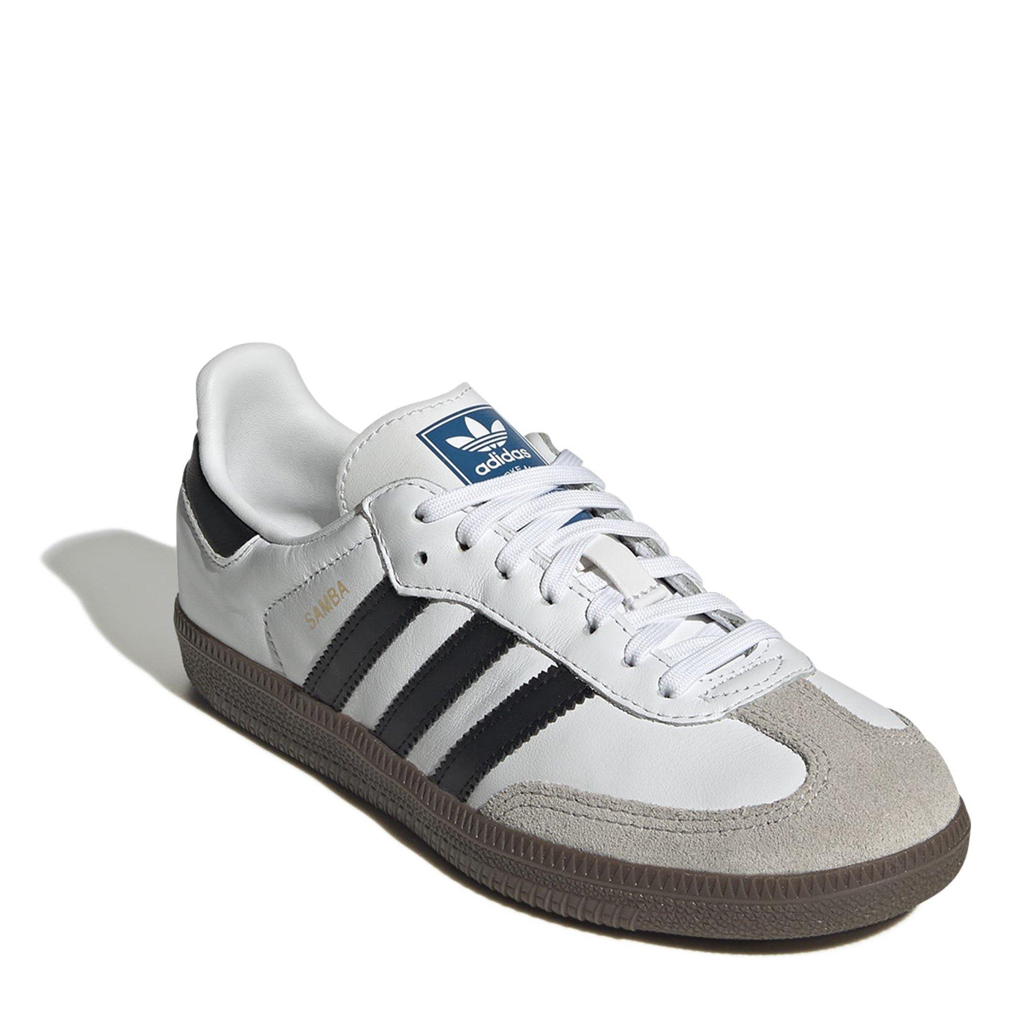 White/Black - adidas Originals - Samba OG Shoes Childrens - 3