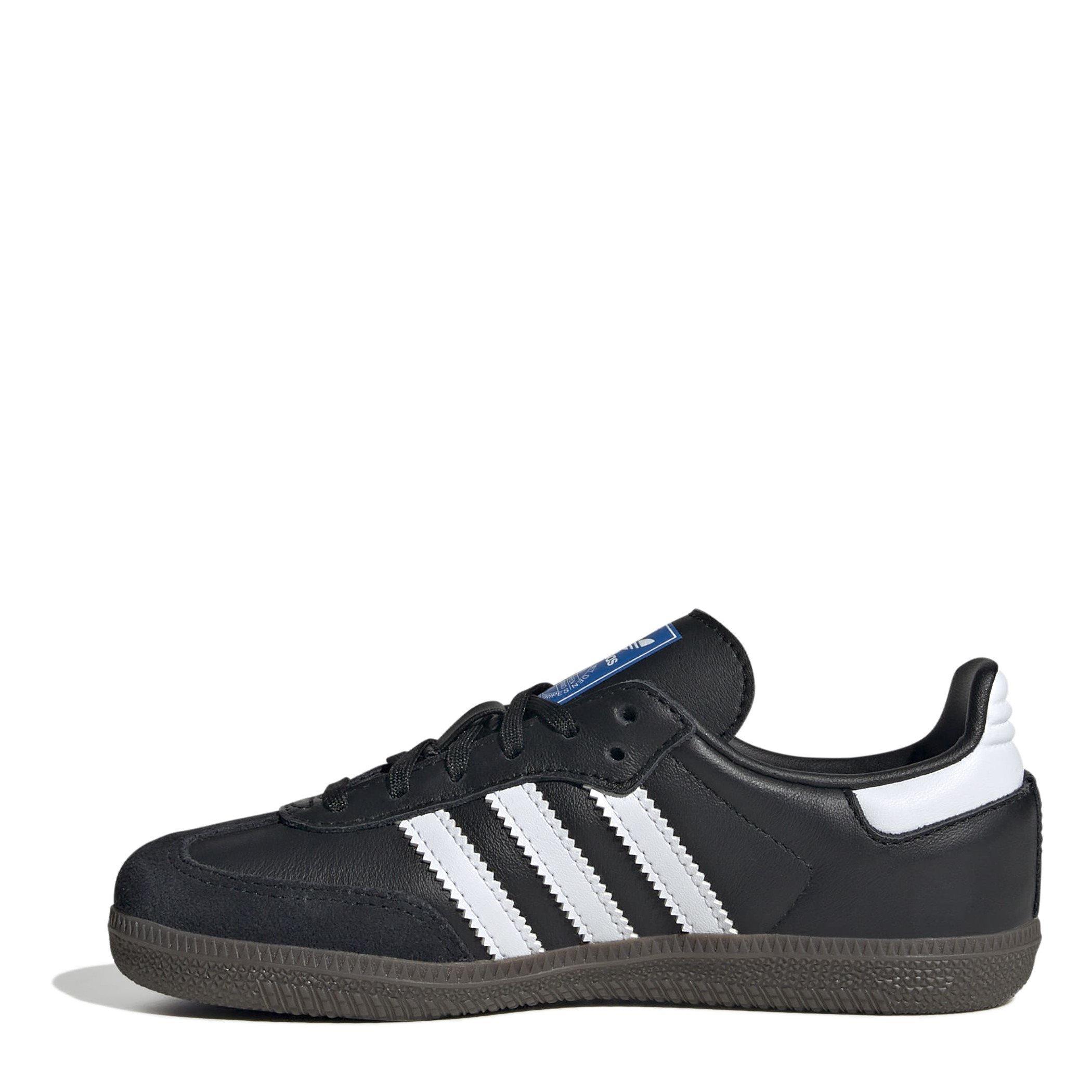 Black/White - adidas Originals - Samba OG Shoes Childrens - 2