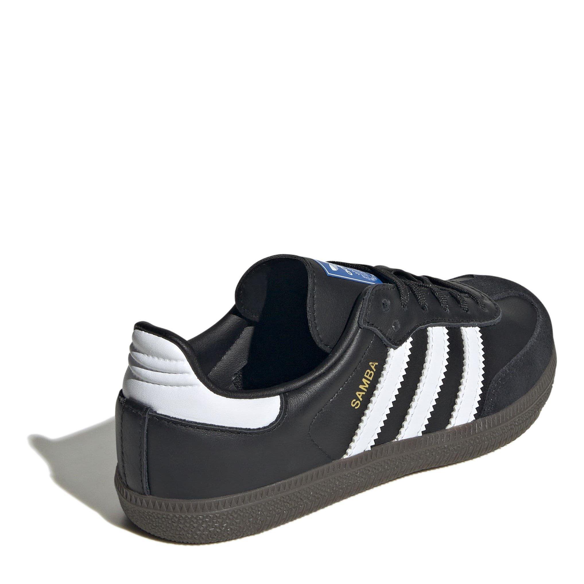 Black/White - adidas Originals - Samba OG Shoes Childrens - 4