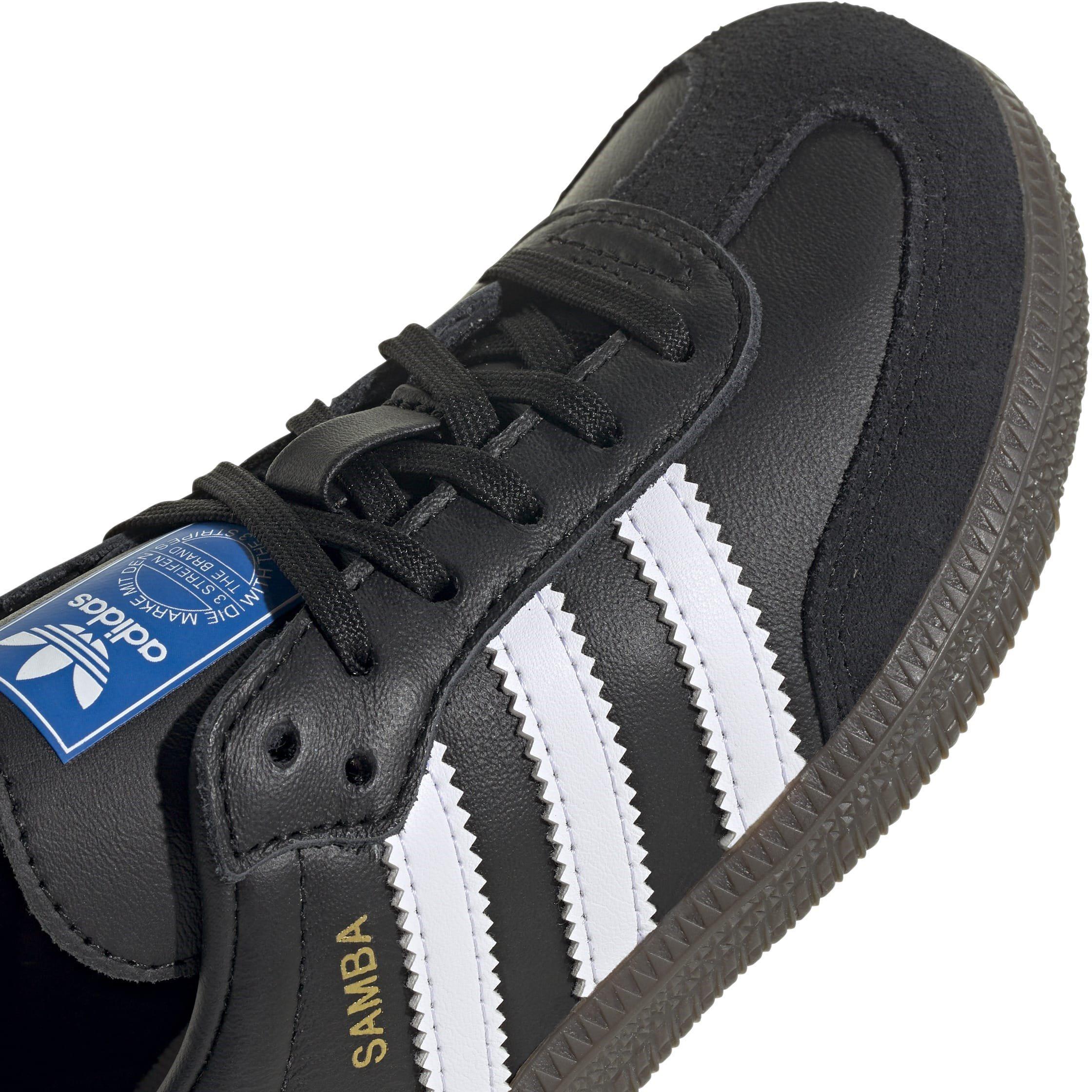 Black/White - adidas Originals - Samba OG Shoes Childrens - 8