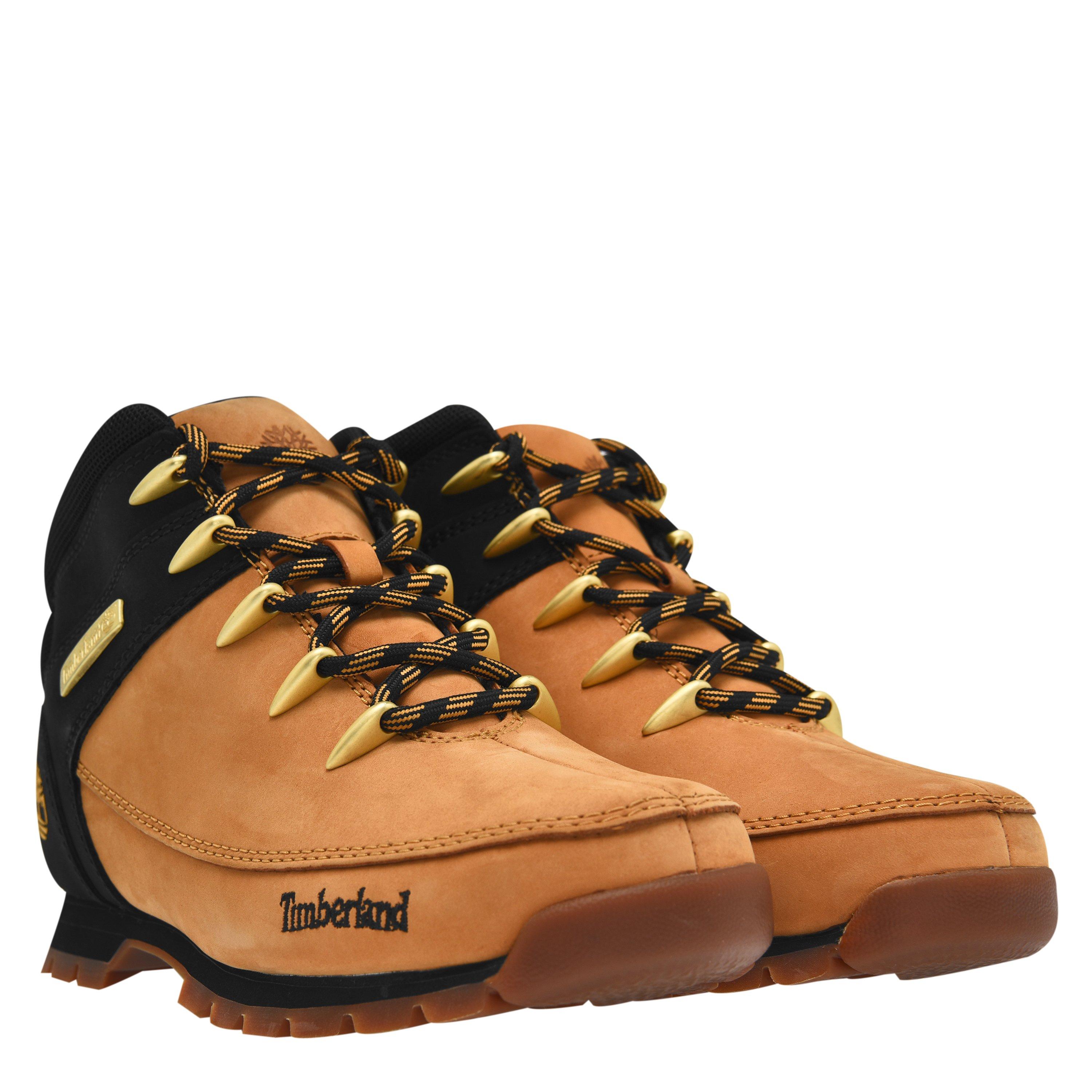 Wheat/Blk NB - Timberland - Childs Euro Sprint Mid Hiker - 4
