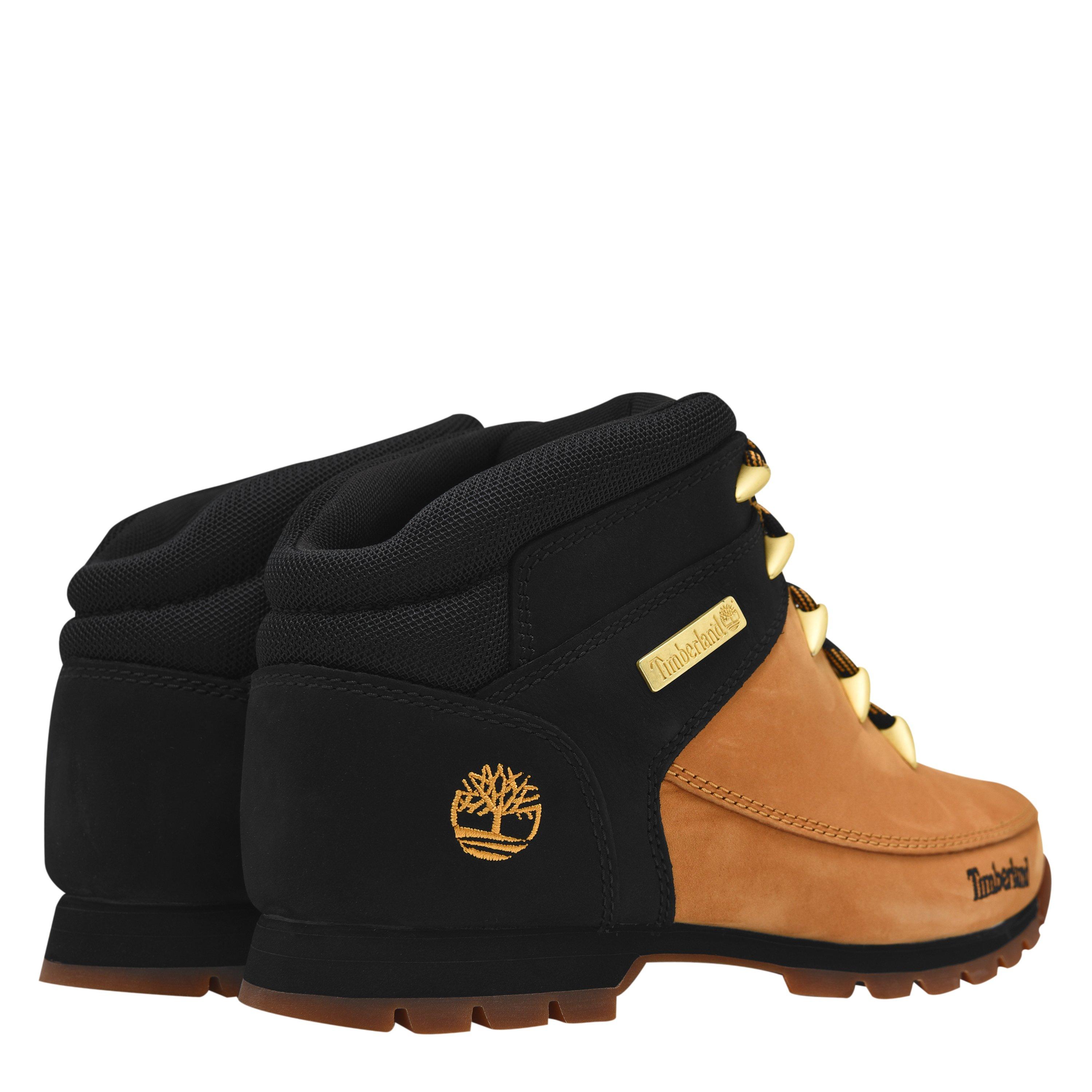 Wheat/Blk NB - Timberland - Childs Euro Sprint Mid Hiker - 5