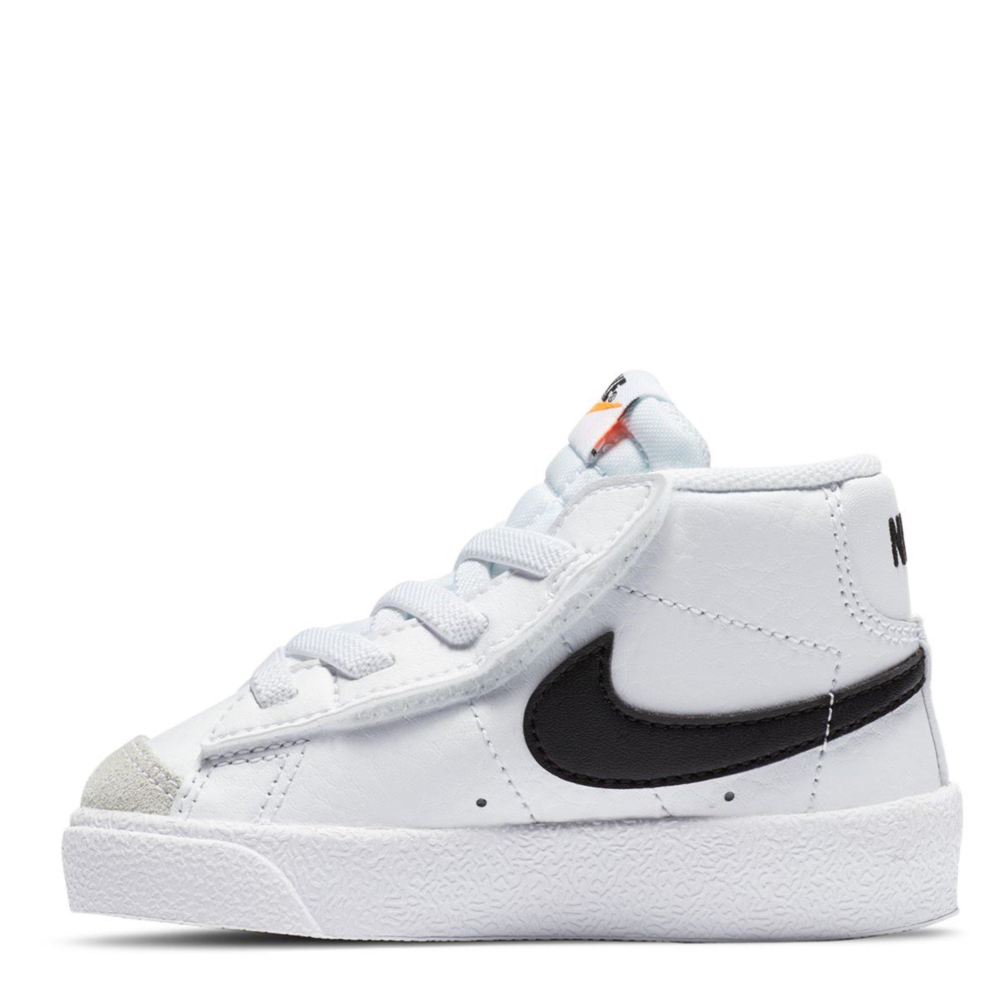 Hvid/Sort - Nike - Blazer Mid '77 Baby/Toddler Shoes - 2