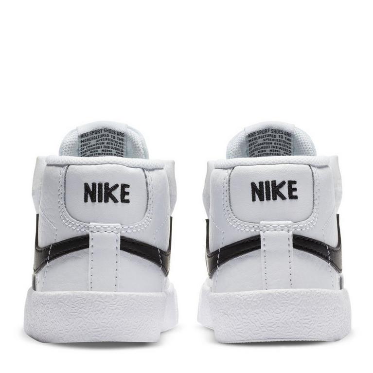 Blanc/Noir - Nike - Sneakers RIEKER B7302-14 Blau - 4