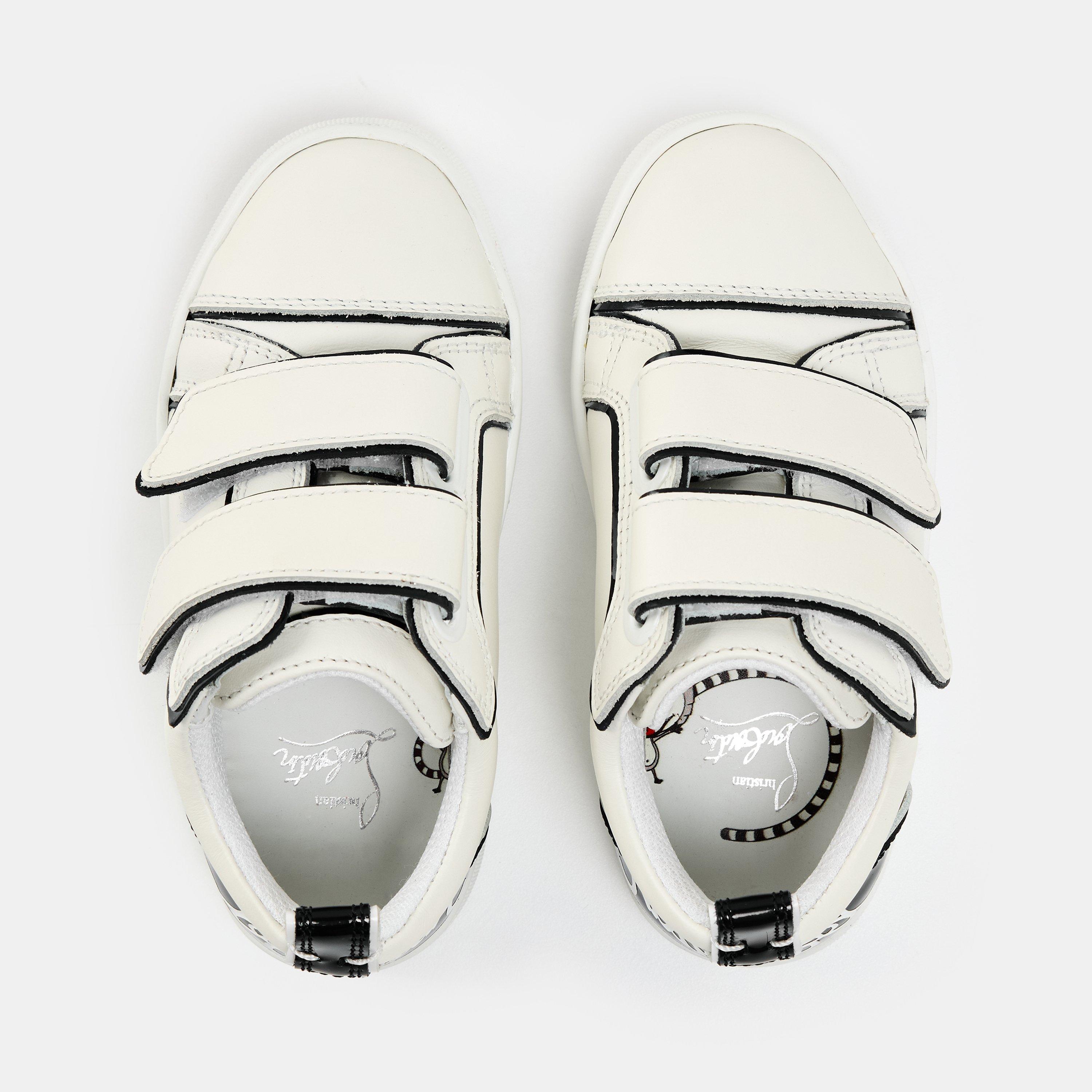 Bianco blu 5836 - Christian Louboutin - Chr Funnyto Velcro T In61 - 4