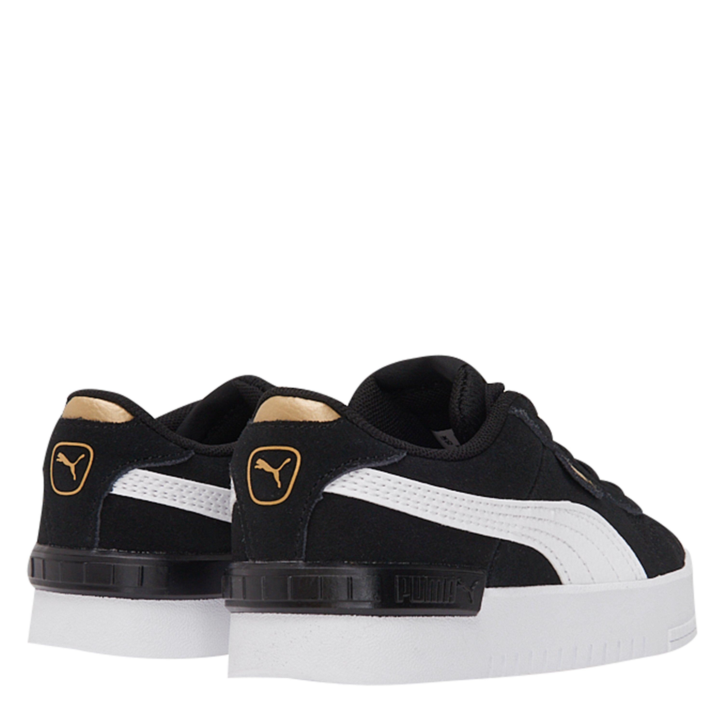 Black/White - Puma - Jada Suede Child Girls Trainers - 4