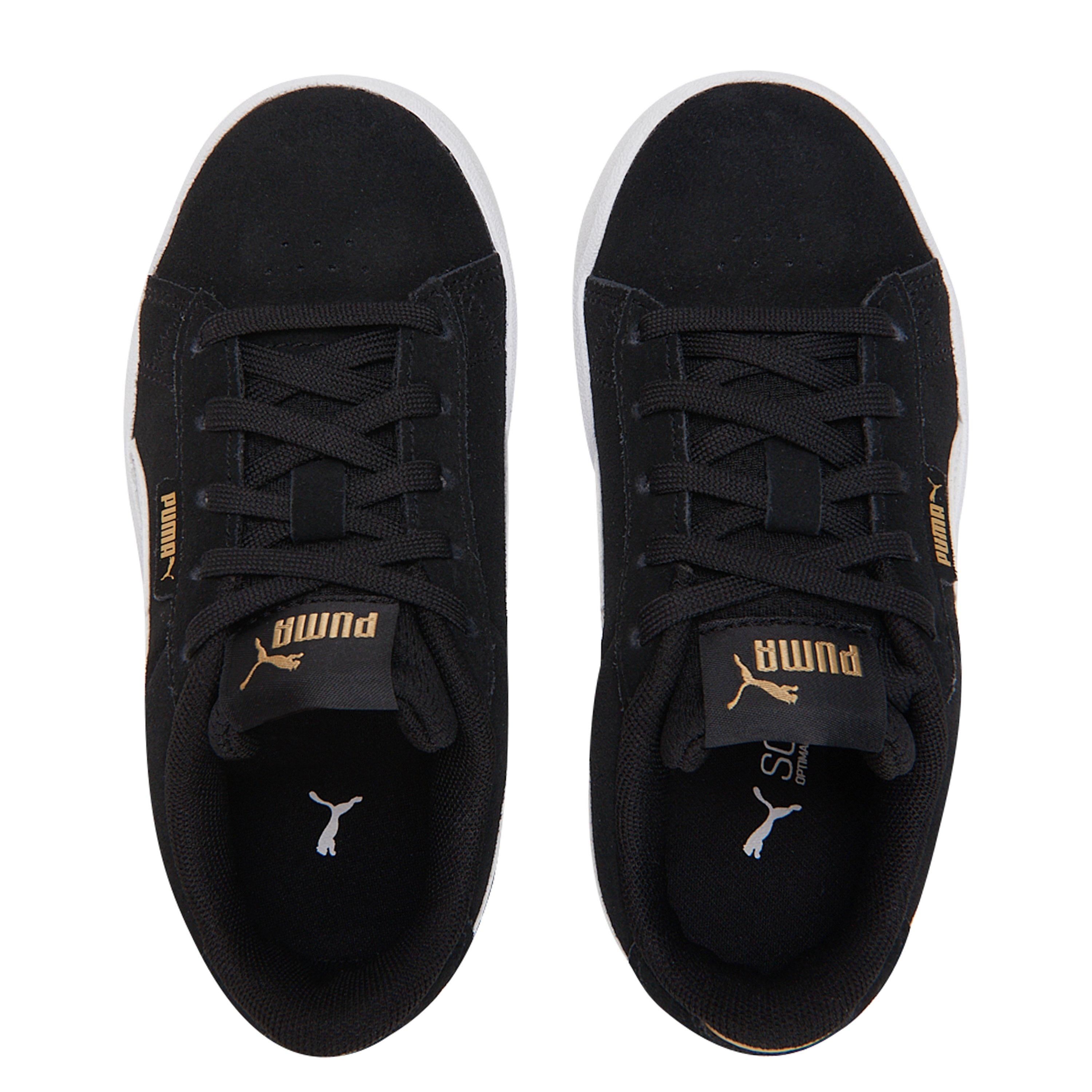 Black/White - Puma - Jada Suede Child Girls Trainers - 5