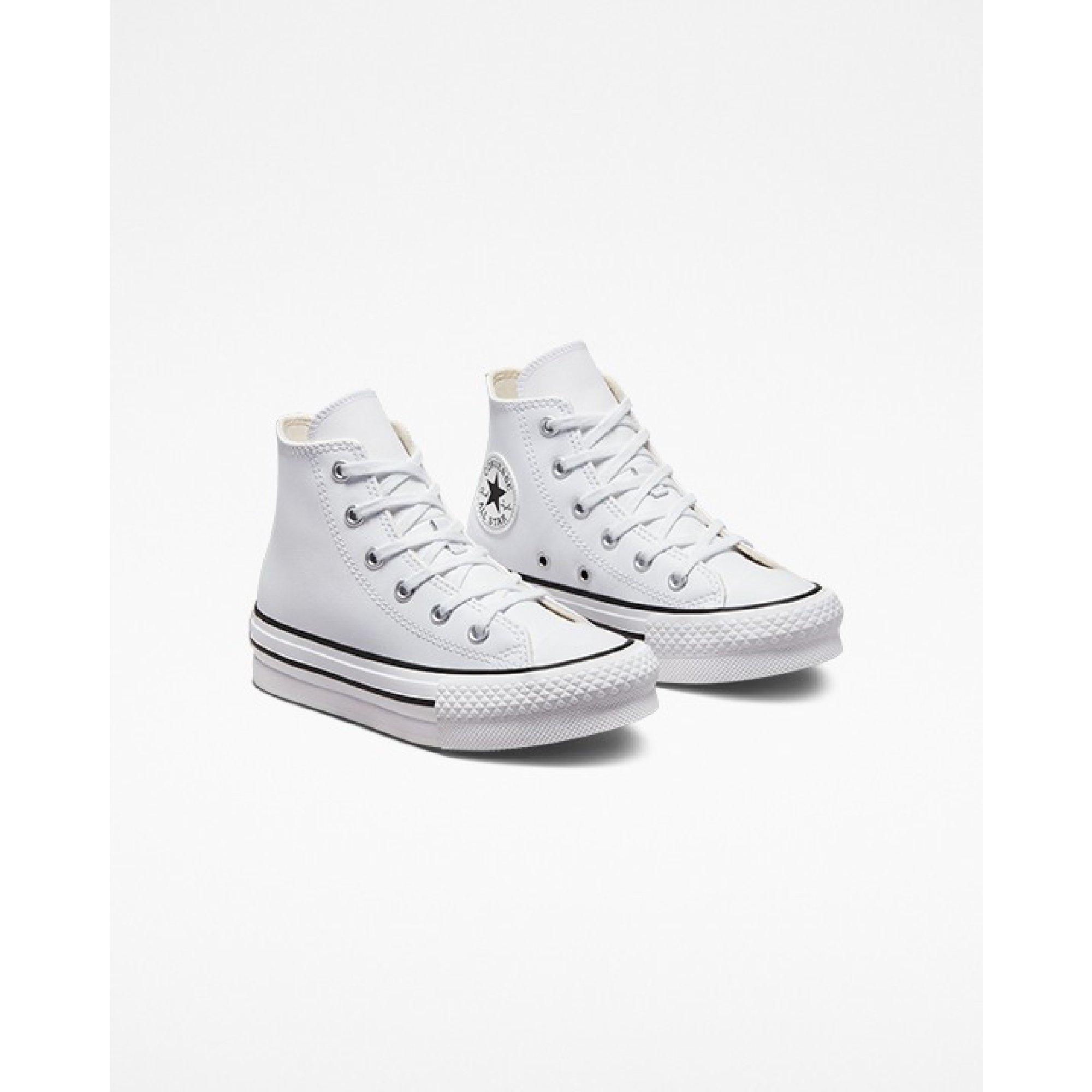 102-White/Nat - Converse - Unisex Kids' Chuck Taylor All Star Eva High-Top Trainers - 3