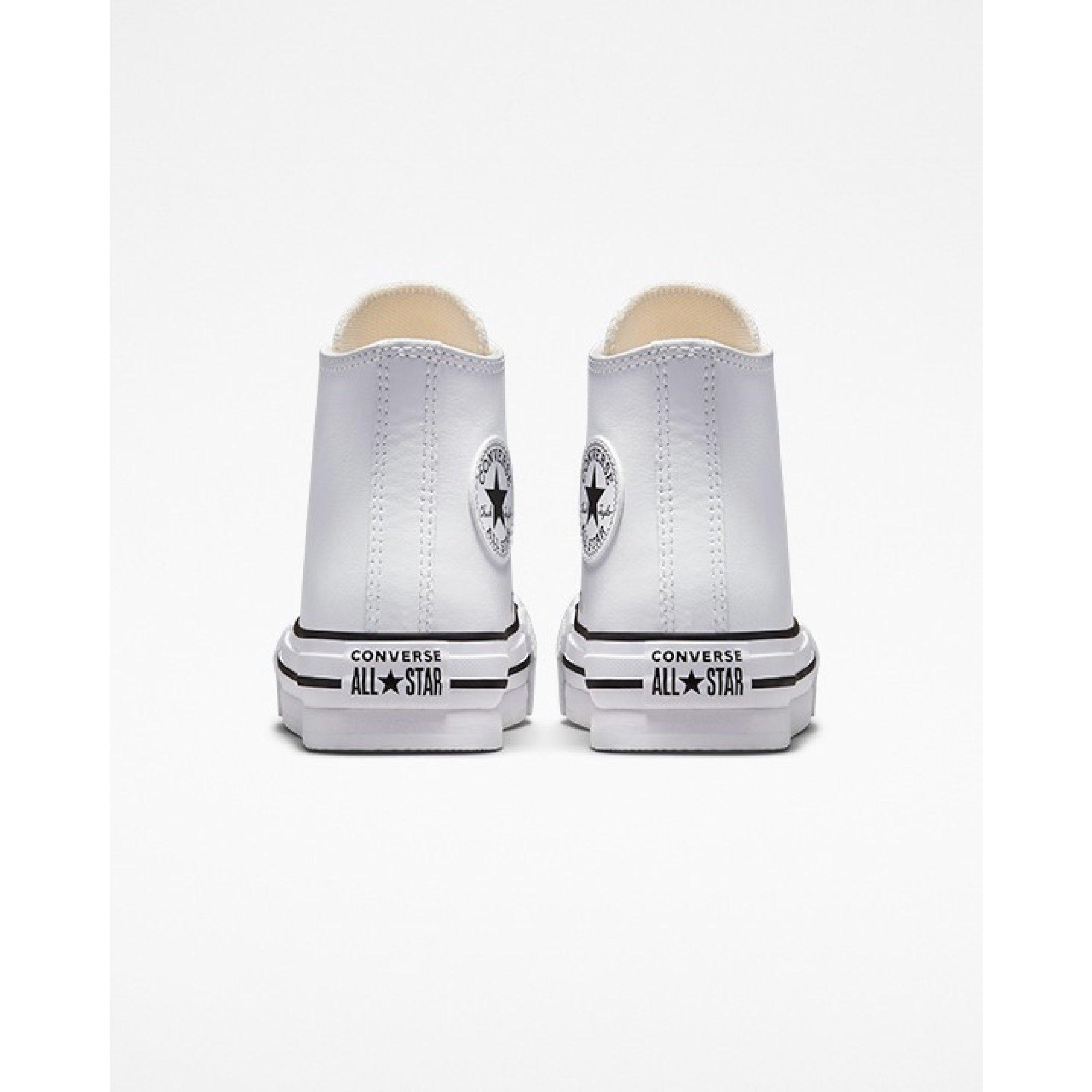 102-White/Nat - Converse - Unisex Kids' Chuck Taylor All Star Eva High-Top Trainers - 4