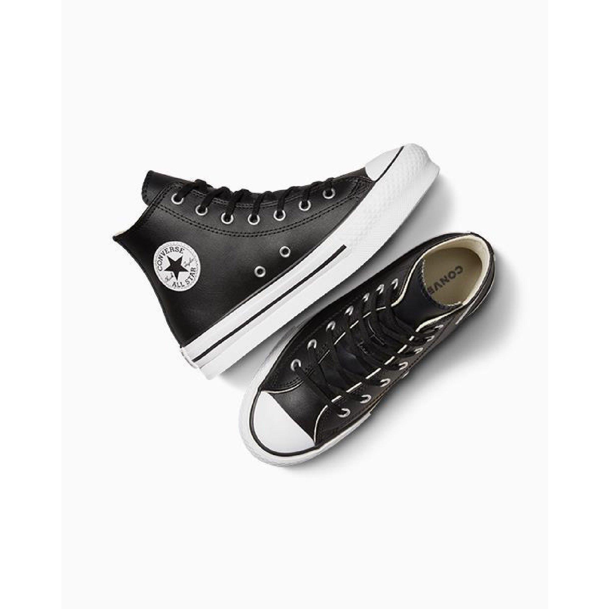 001-Black/Nat - Converse - Unisex Kids' Chuck Taylor All Star Eva High-Top Trainers - 3