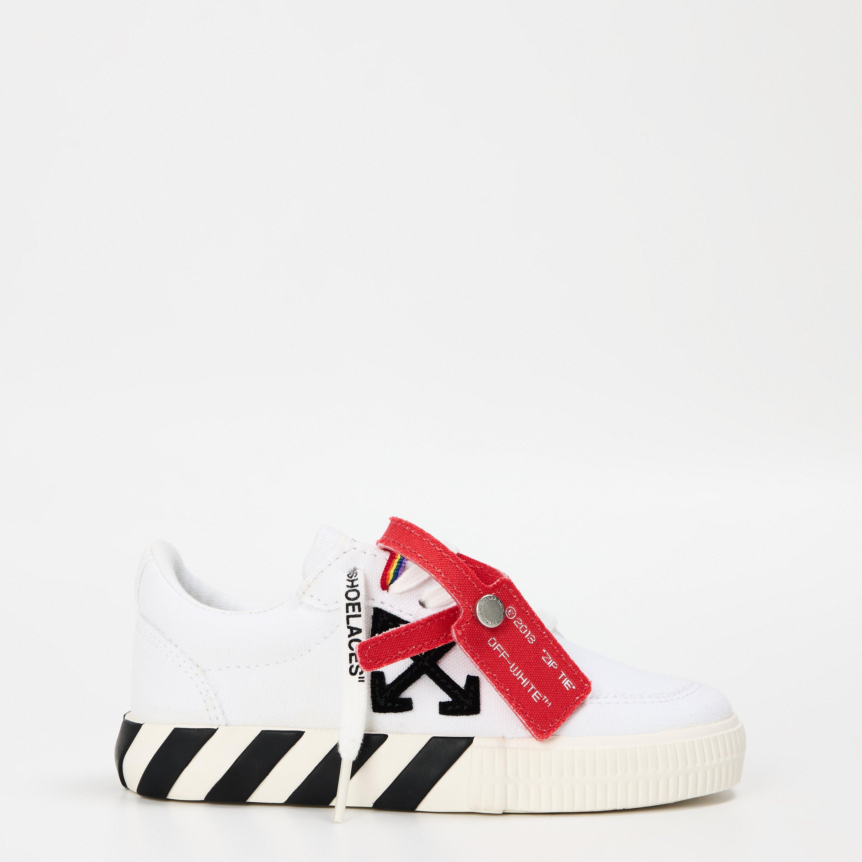 White/Black - Off White - Kids Low Trainers - 1
