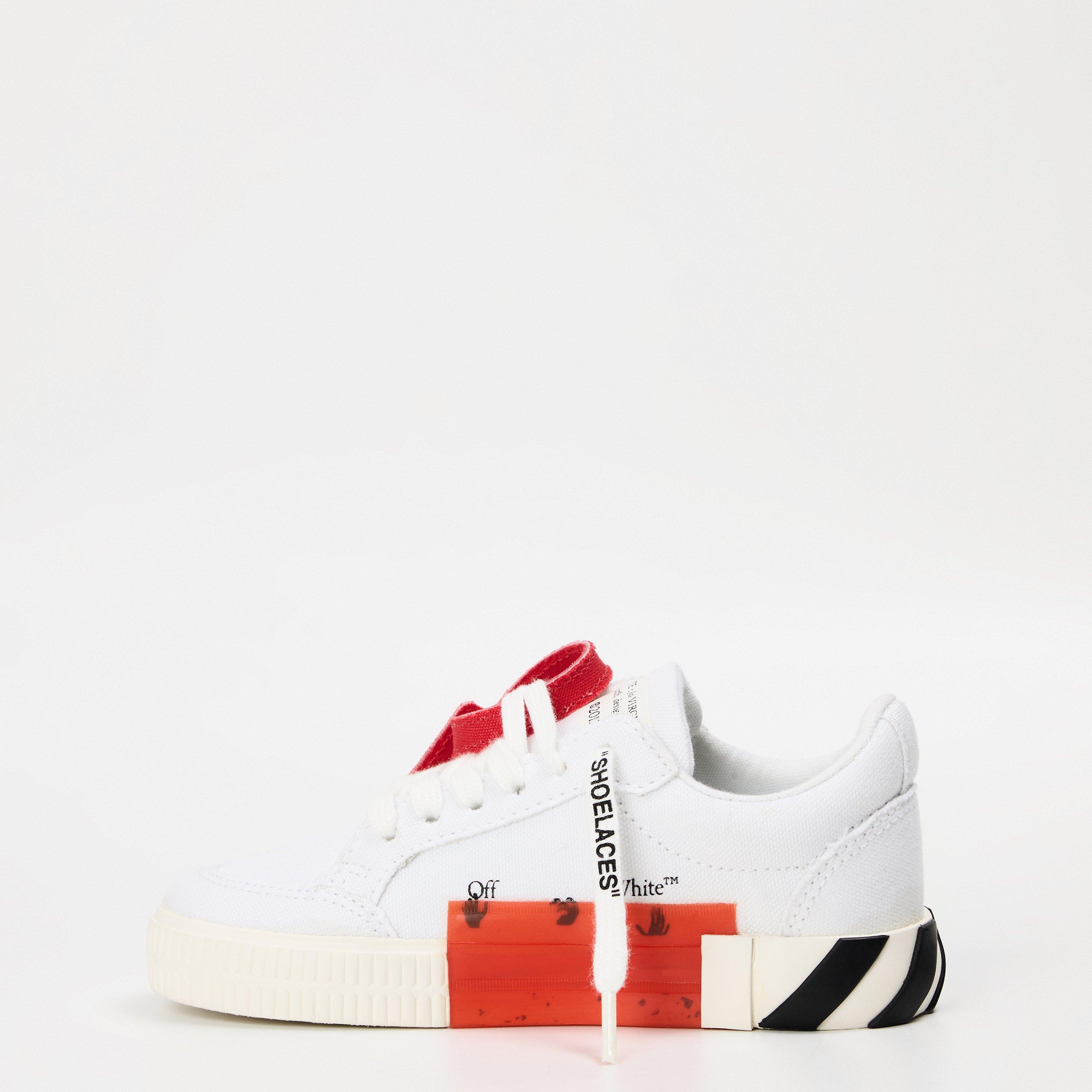 White/Black - Off White - Kids Low Trainers - 2