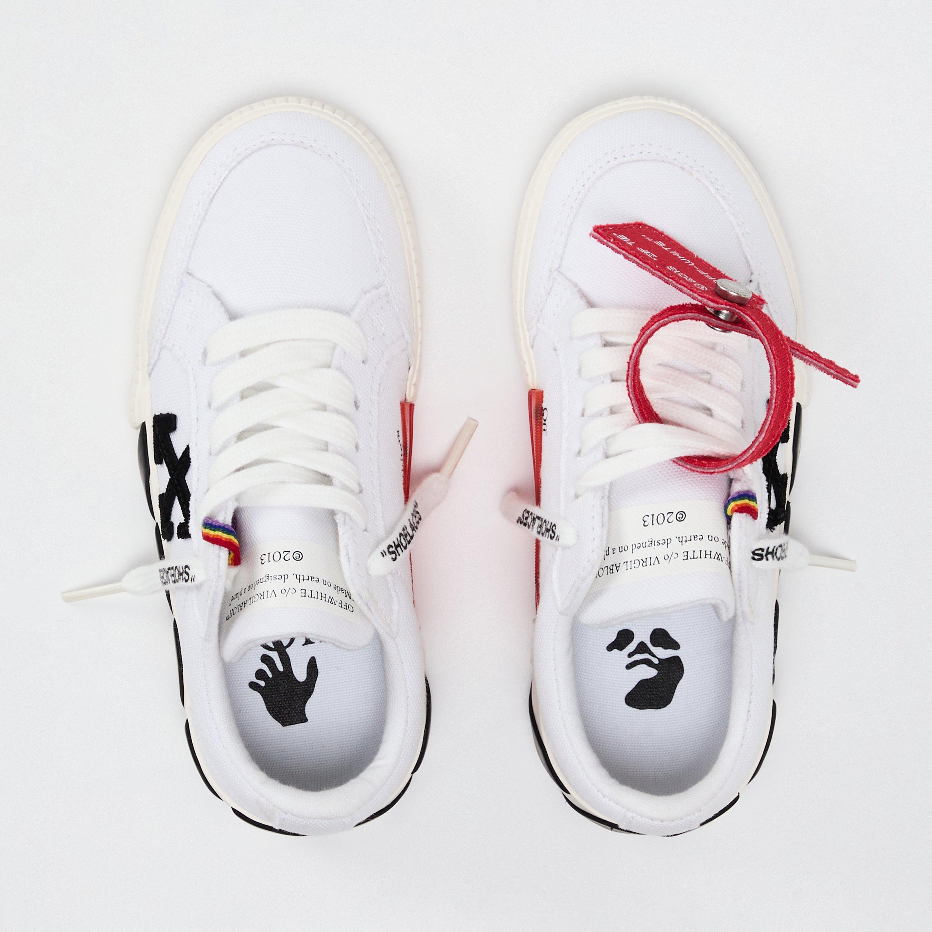 White/Black - Off White - Kids Low Trainers - 4