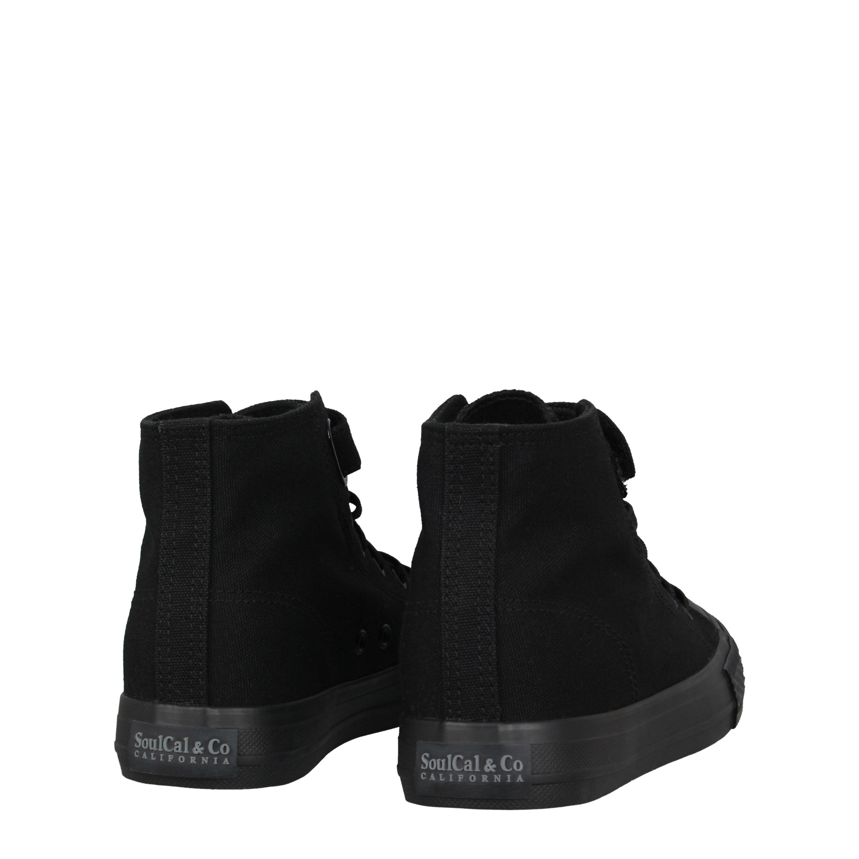 Black/Black - SoulCal - High Top Trainers Childrens - 4