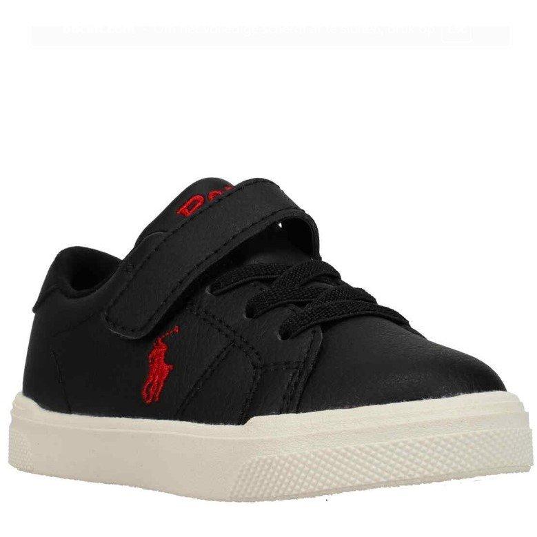 Black/Red - Polo Ralph Lauren - Kids Sutton Low-Top Trainers - 2
