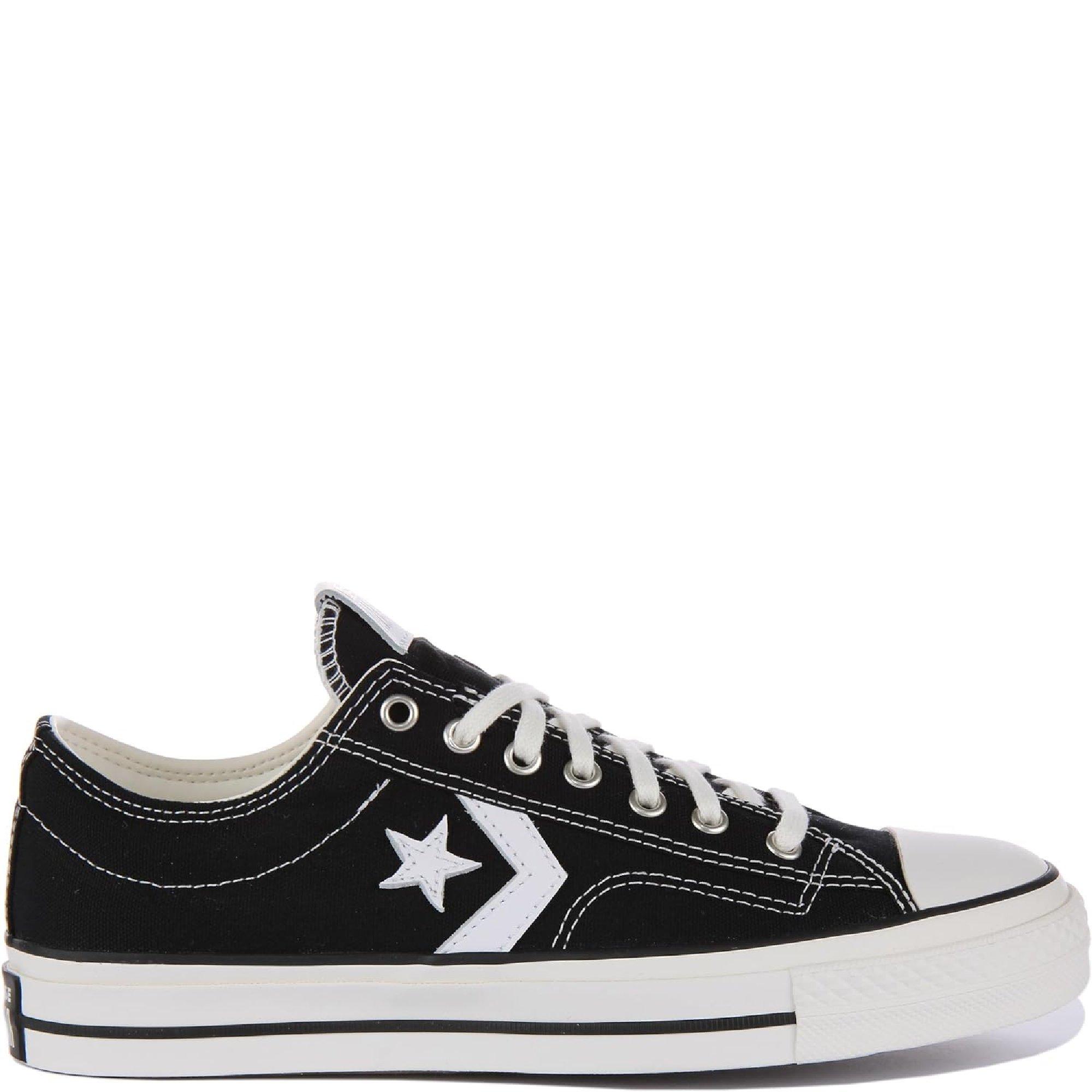 001-Black/Blu - Converse - Kids' Pro Blaze Strap Leather High-Top Trainers - 1