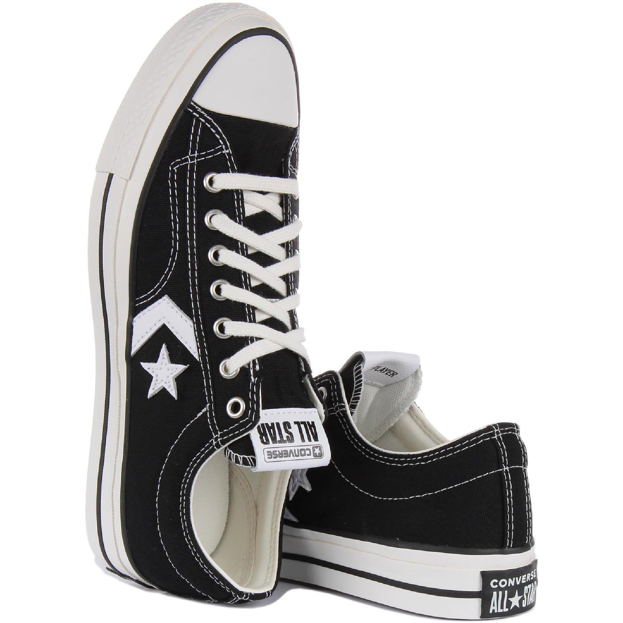001-Black/Blu - Converse - Kids' Pro Blaze Strap Leather High-Top Trainers - 4