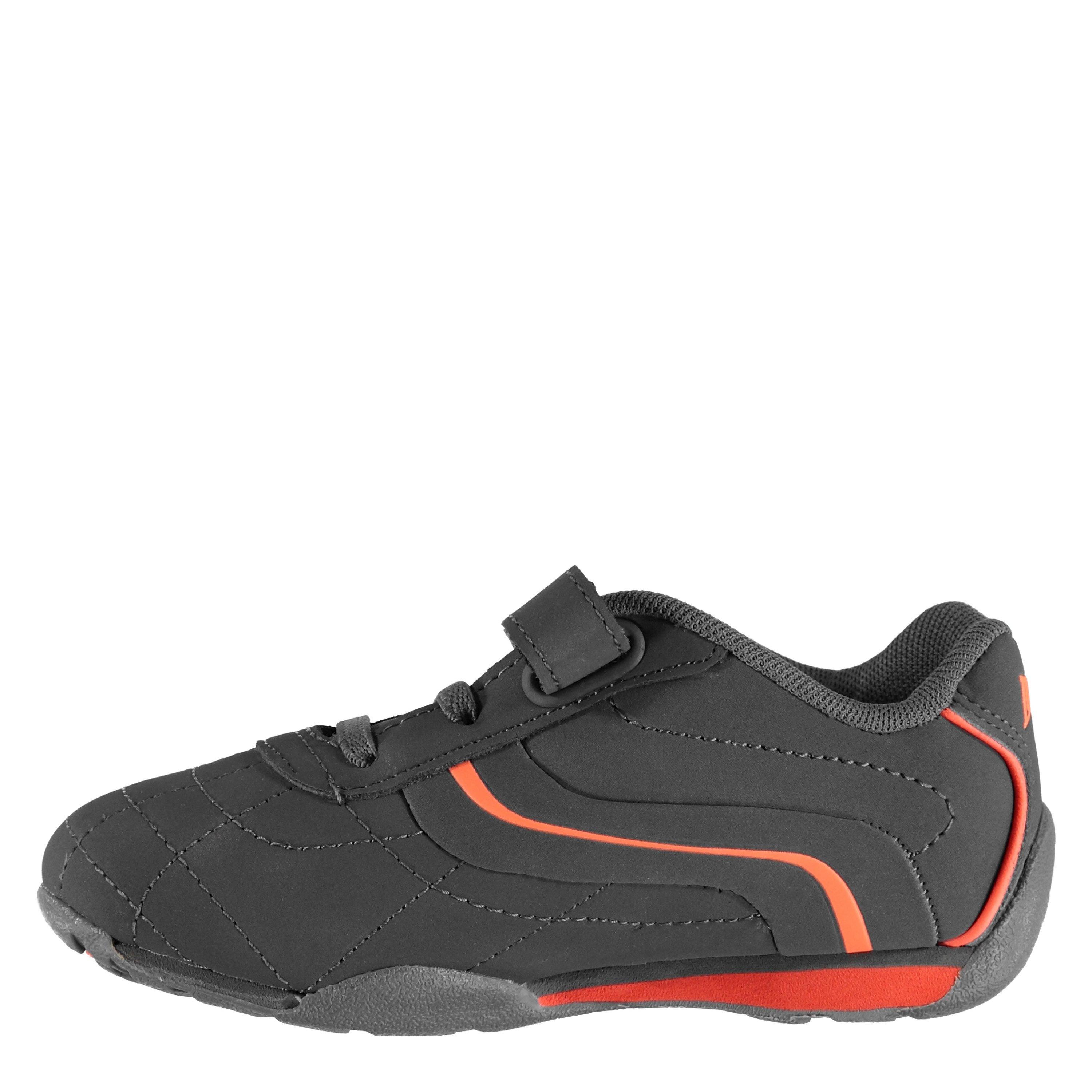 Charcoal/Orange - Lonsdale - Camden Infants Trainers - 4