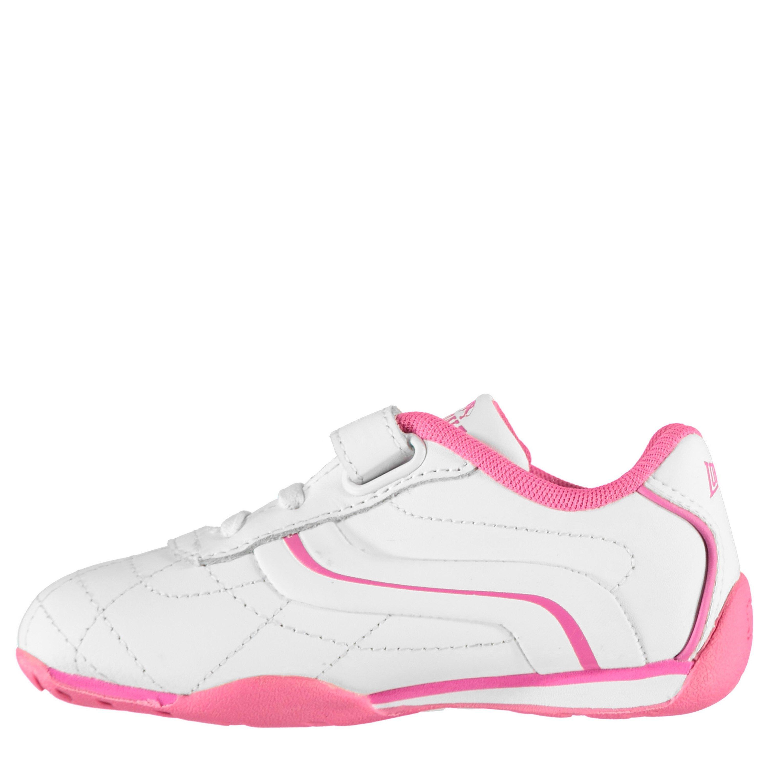 White/Cerise - Lonsdale - Camden Infants Trainers - 4