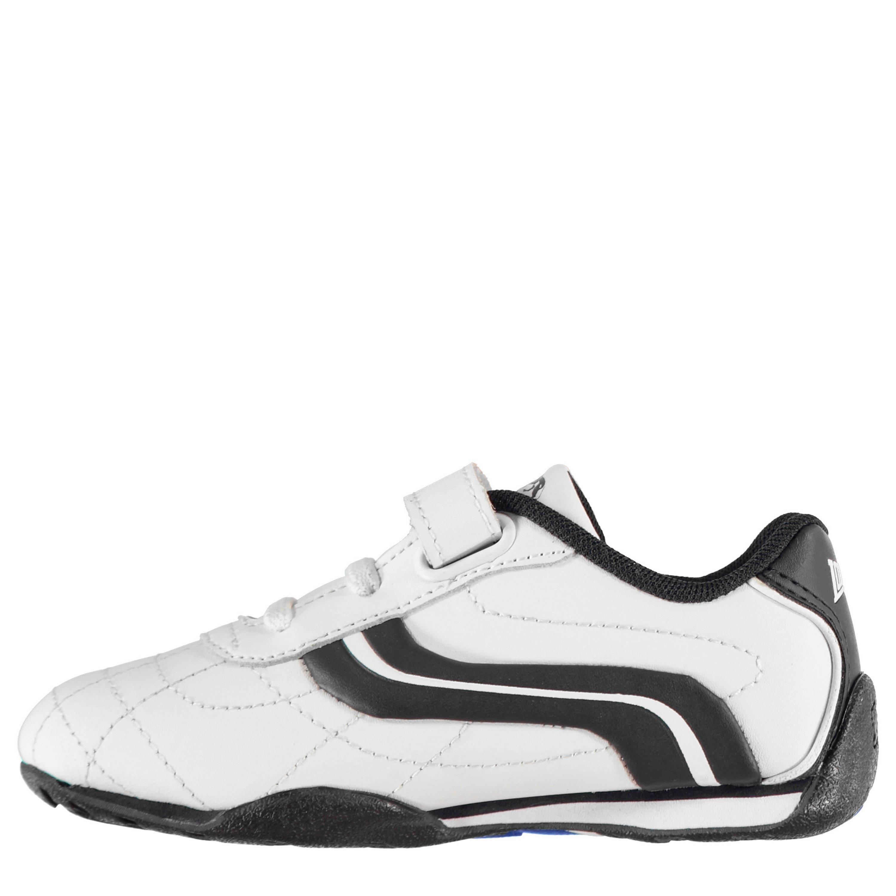 White/Navy - Lonsdale - Camden Infants Trainers - 4