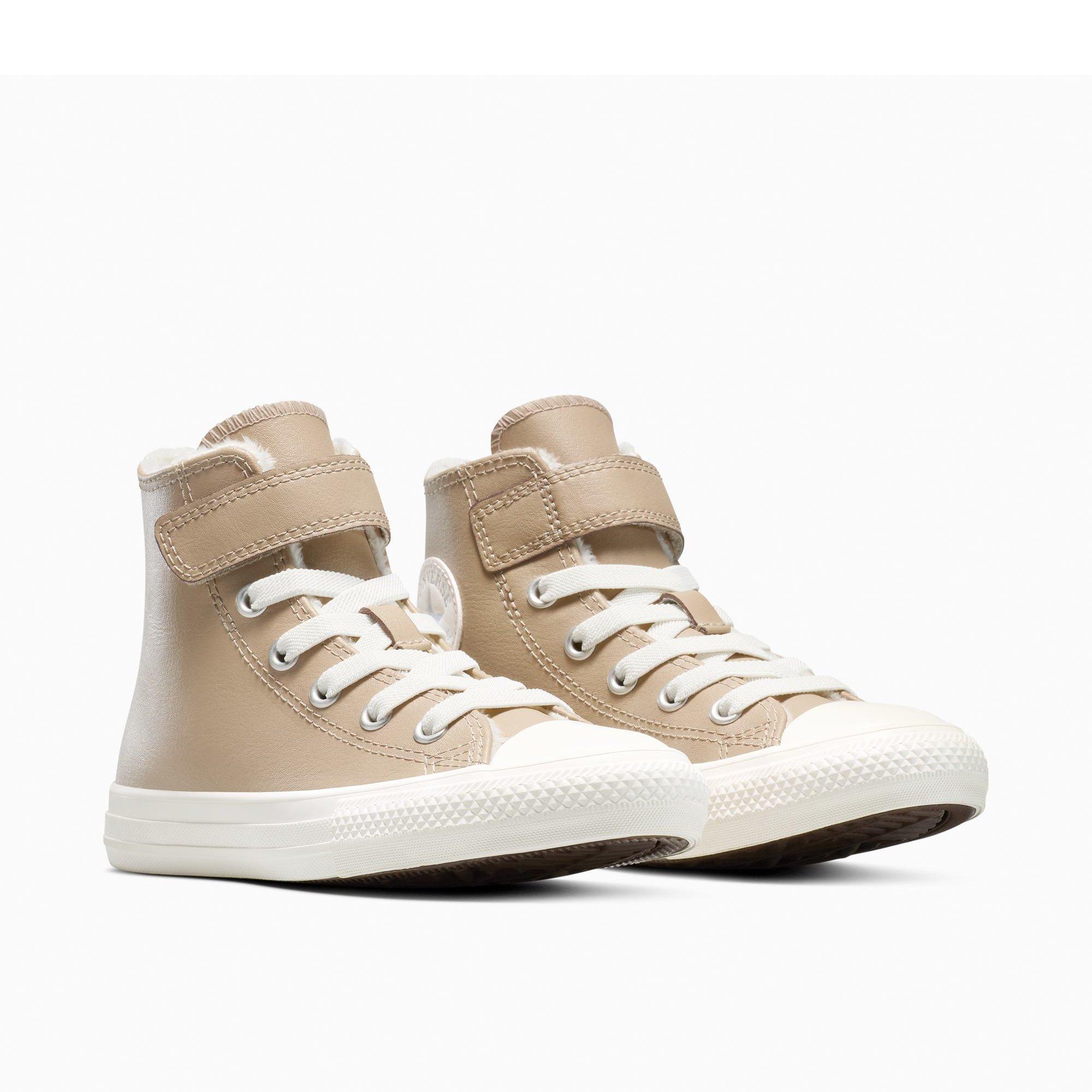 259-Vintage C - Converse - Kids' Chuck Taylor All Star Lea High-Top Trainers - 3