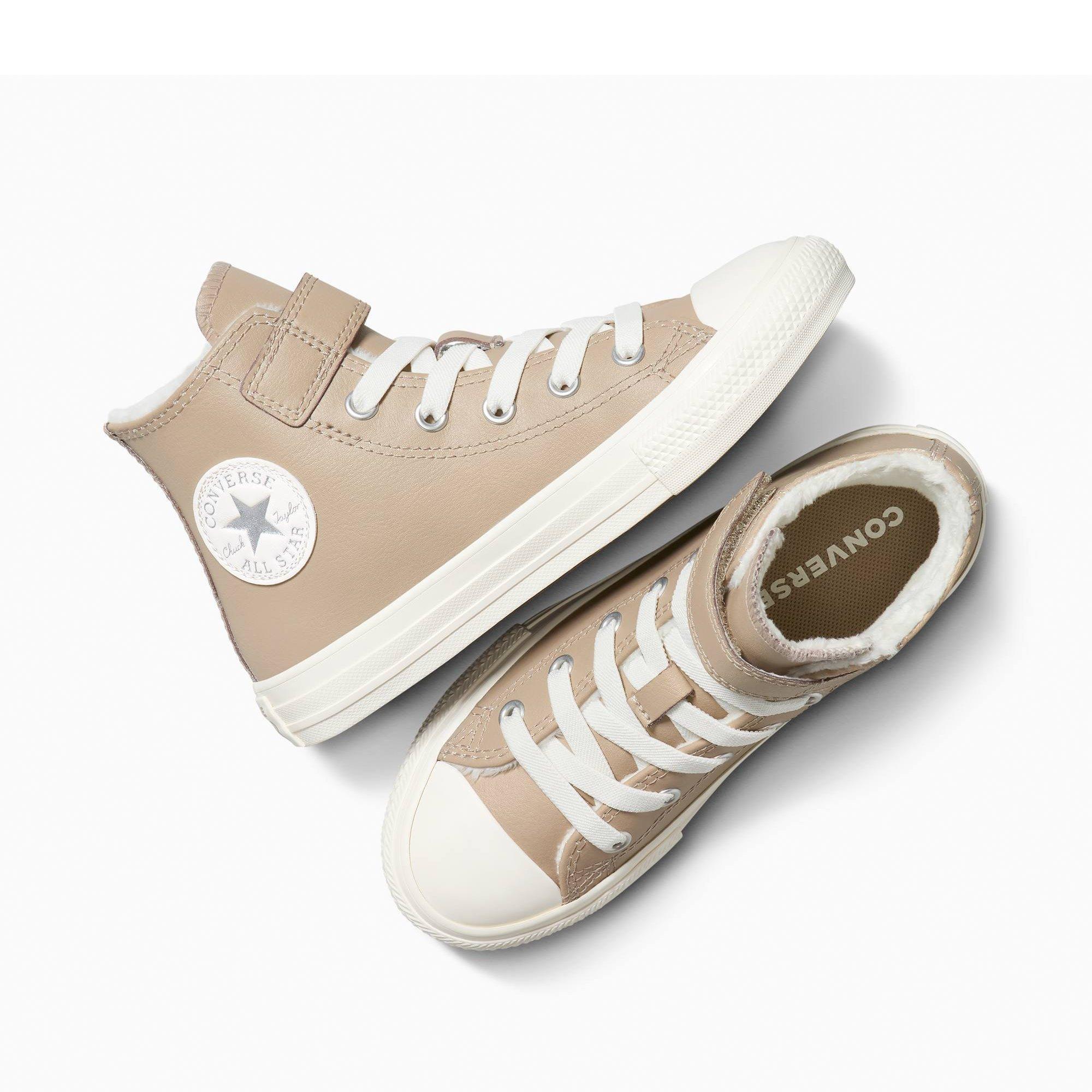 259-Vintage C - Converse - Kids' Chuck Taylor All Star Lea High-Top Trainers - 4