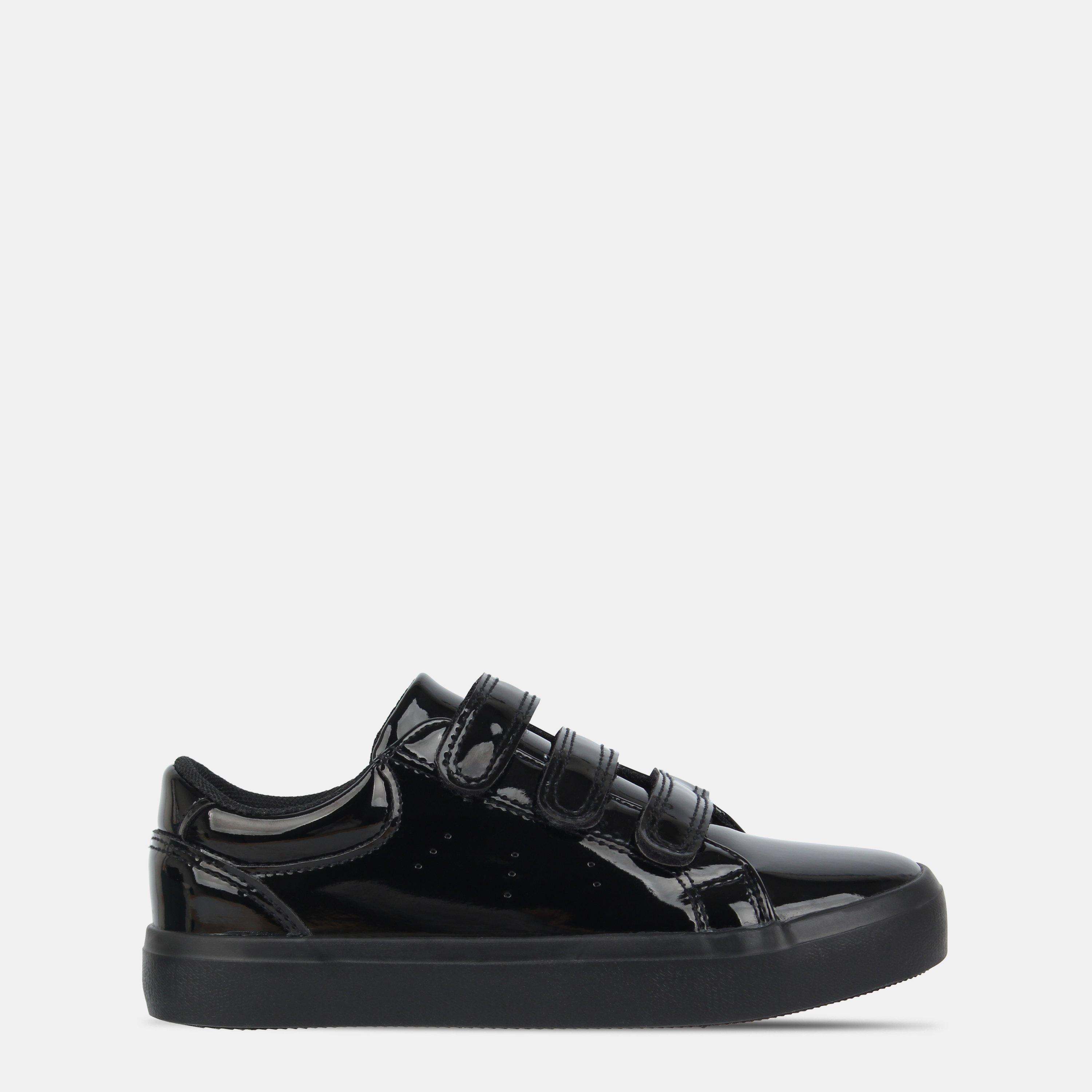 Miso Girls 3 Strap Ch63 - Black Patent - C12 (30.5)