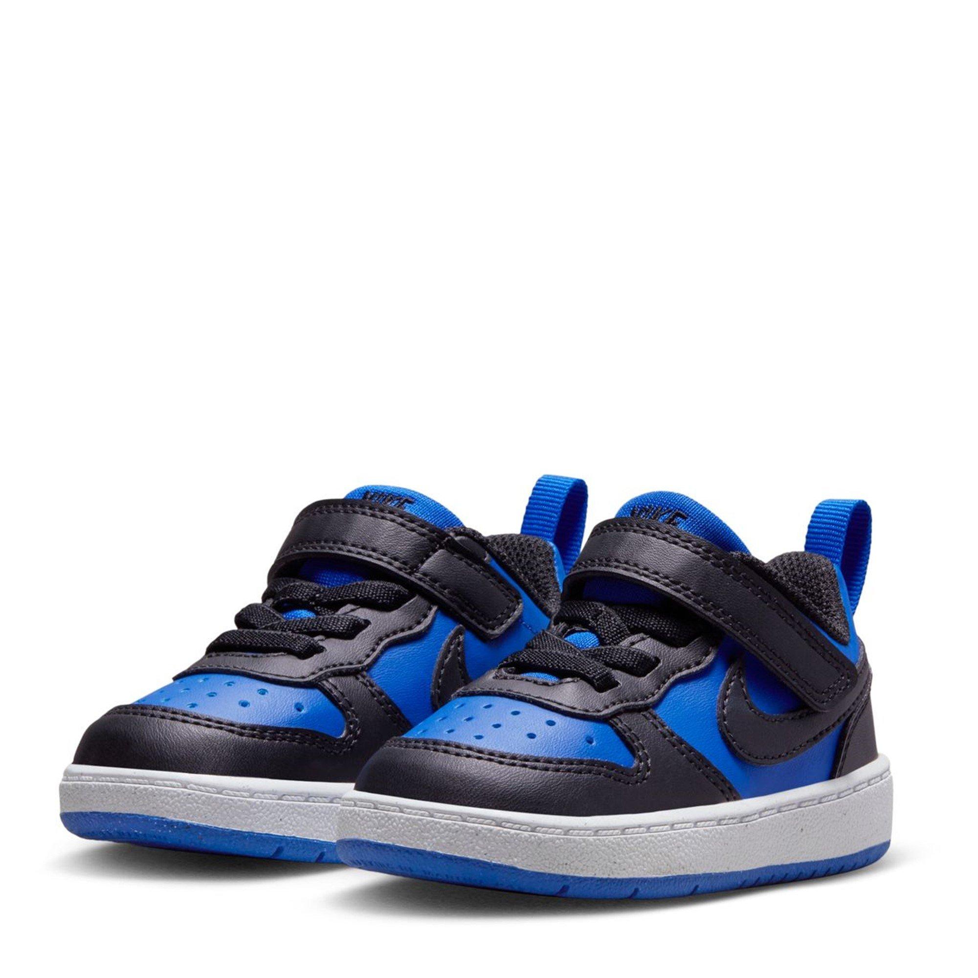 G.Royal/Blk-Wht - Nike - Nike Court Borough Low Recraft Infants Shoes - 3