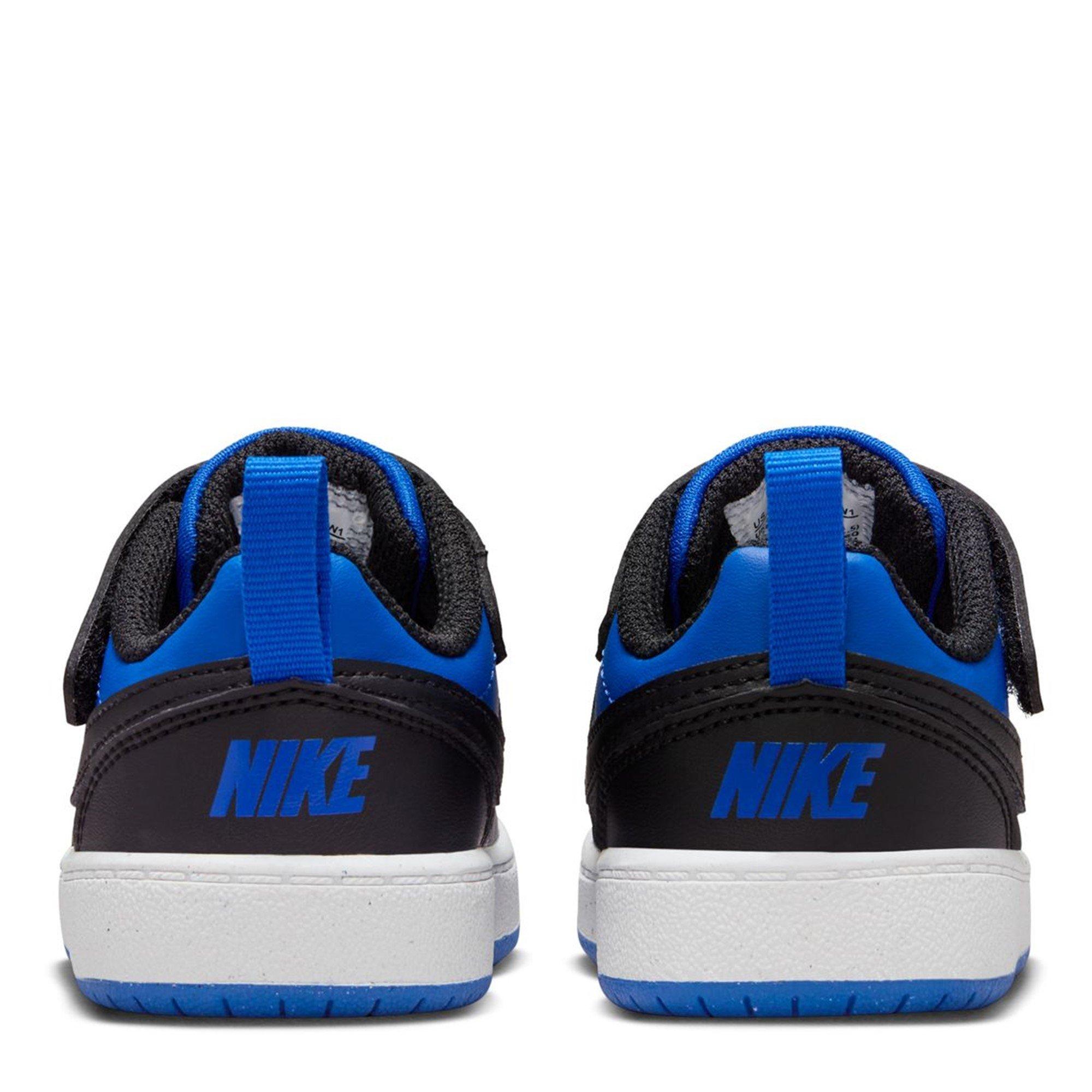 G.Royal/Blk-Wht - Nike - Nike Court Borough Low Recraft Infants Shoes - 4