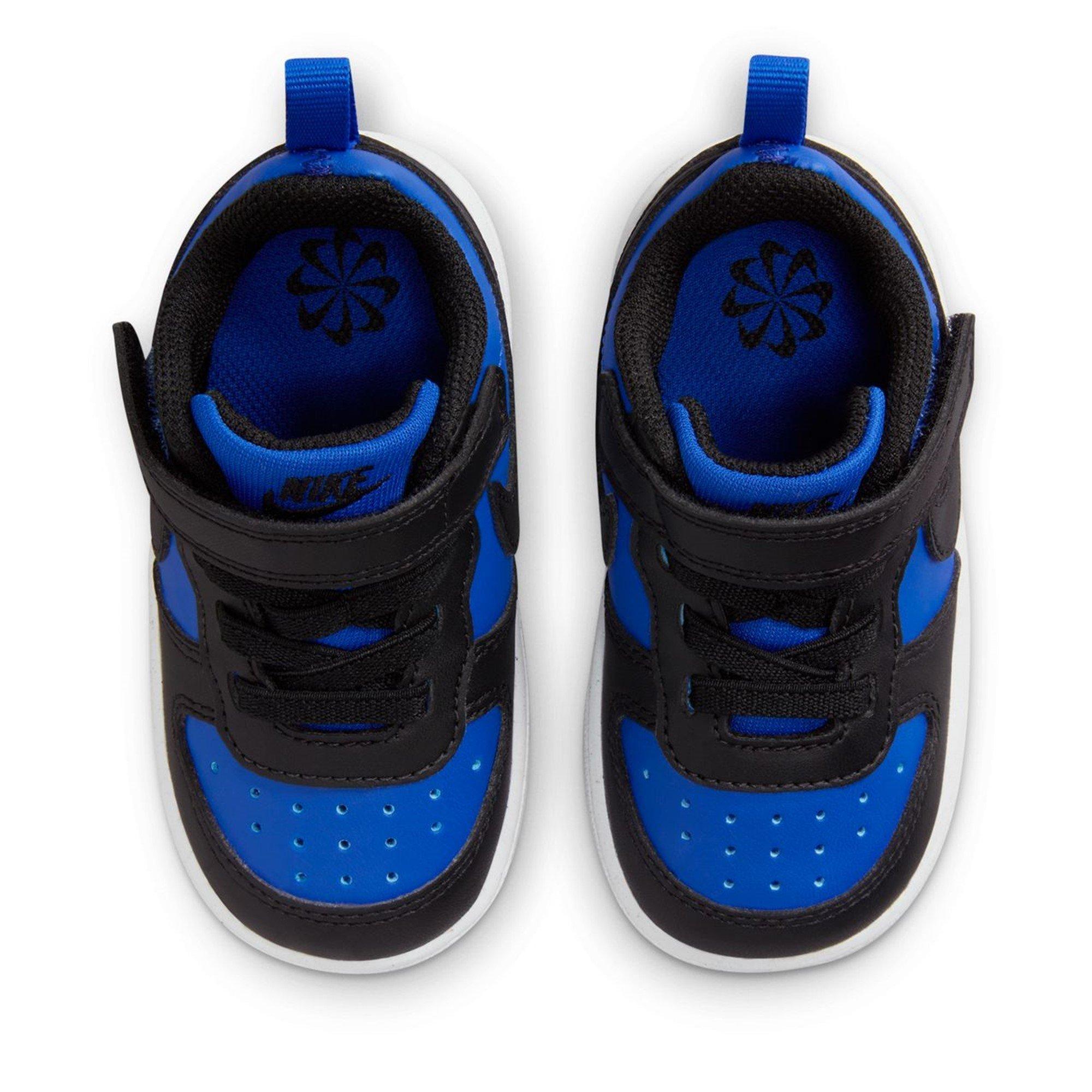 G.Royal/Blk-Wht - Nike - Nike Court Borough Low Recraft Infants Shoes - 5