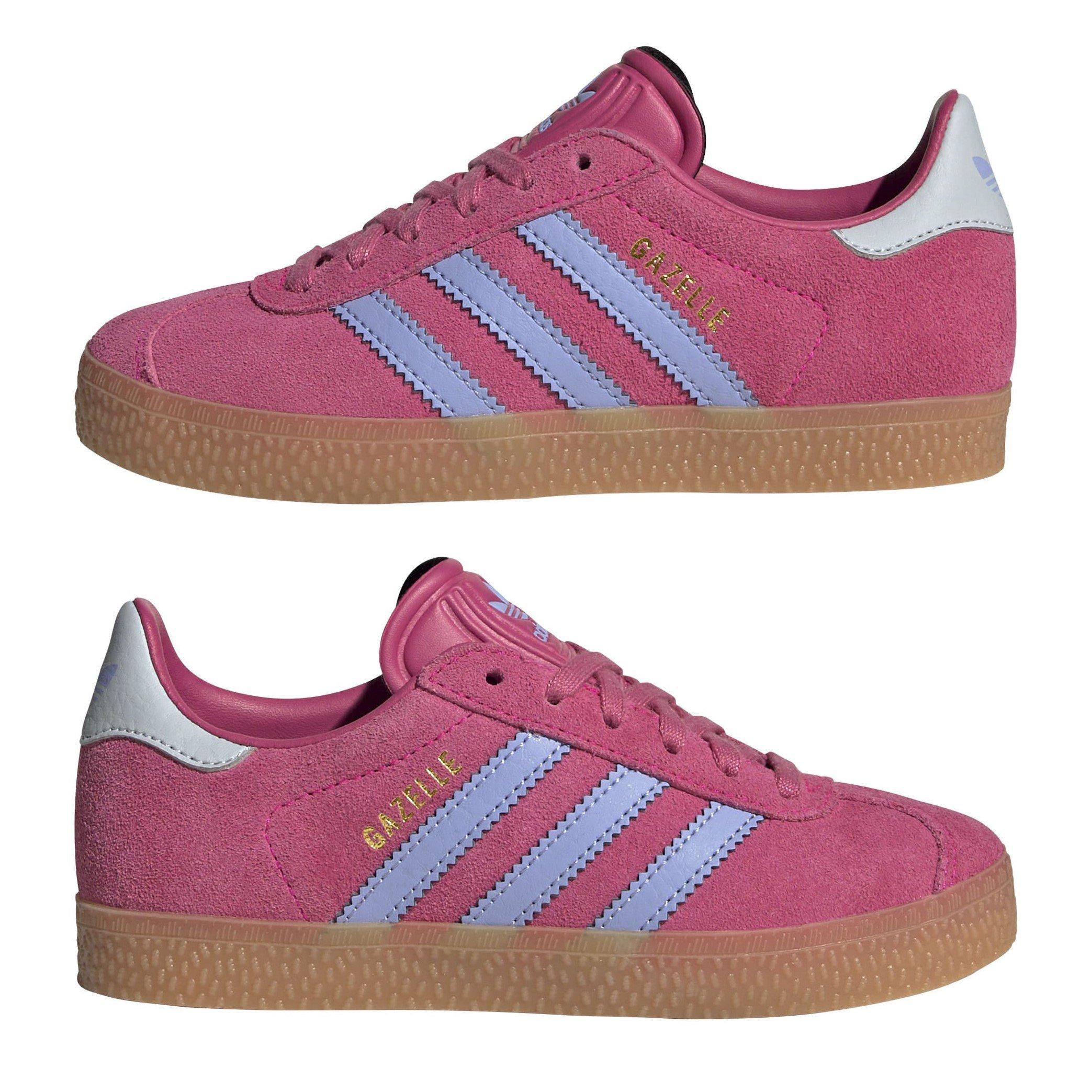 Pink/Blue Spark - adidas Originals - Gazelle Shoes Childrens - 9