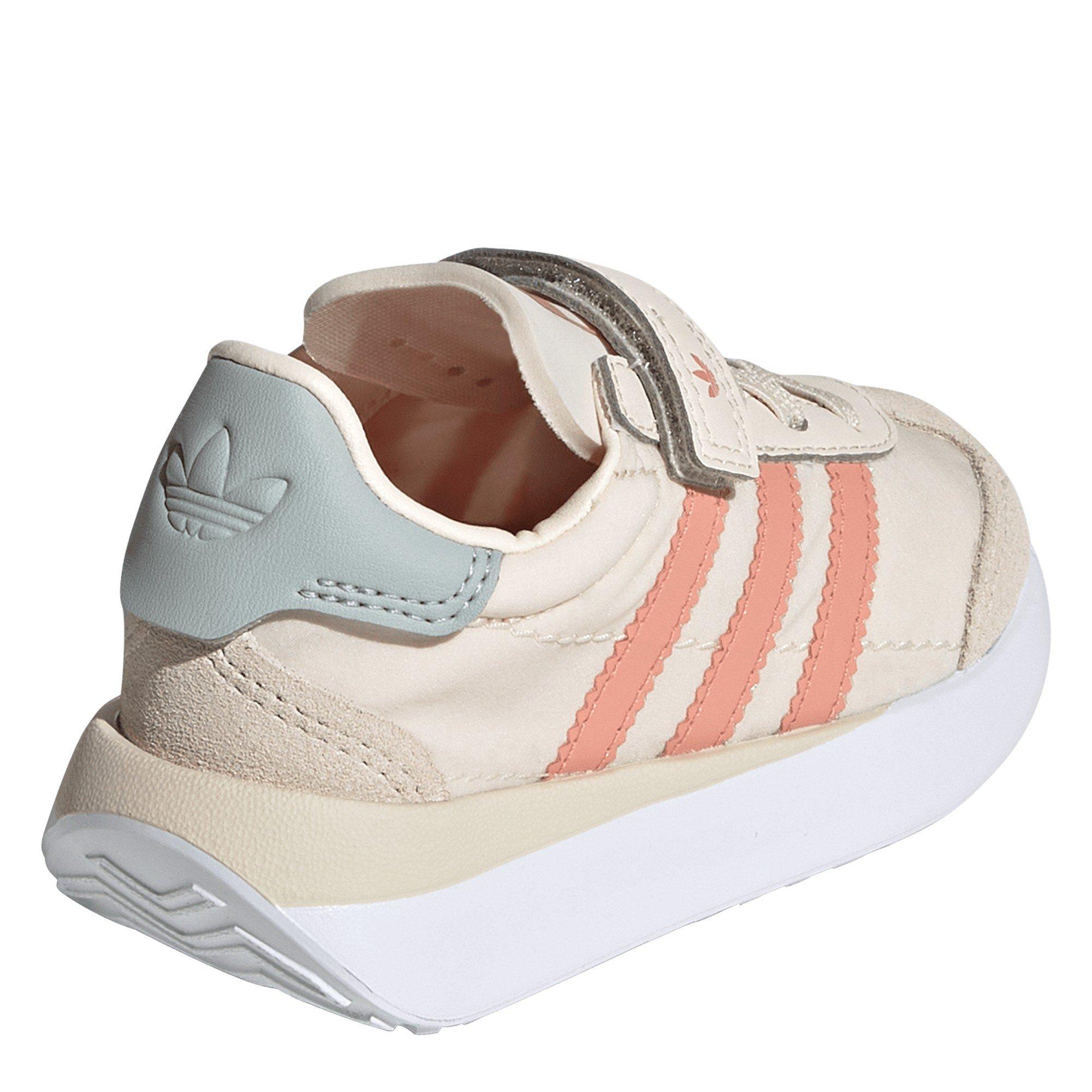 Wonder White - adidas Originals - Unisex Kids' Country Low-Top Trainers - 4