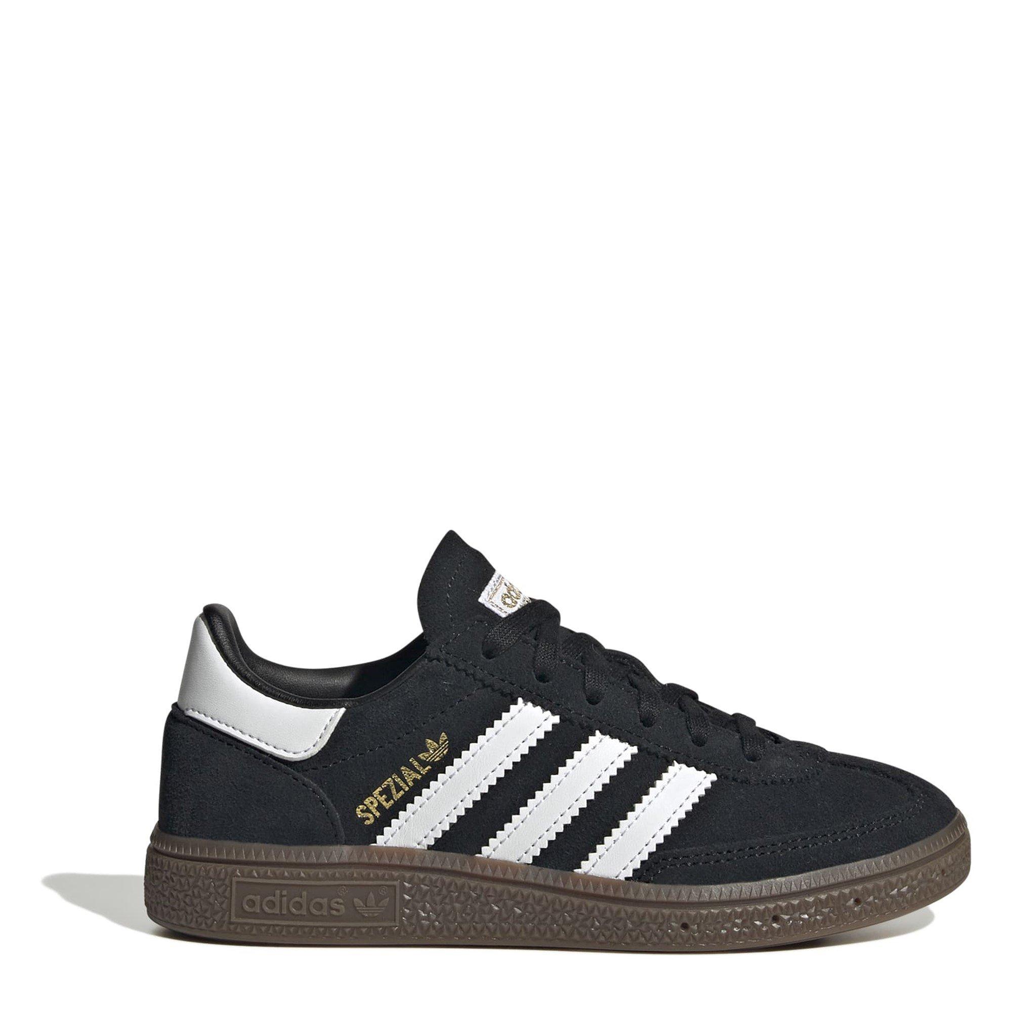 Black/White - adidas Originals - Handball Spezial Shoes Childrens - 1