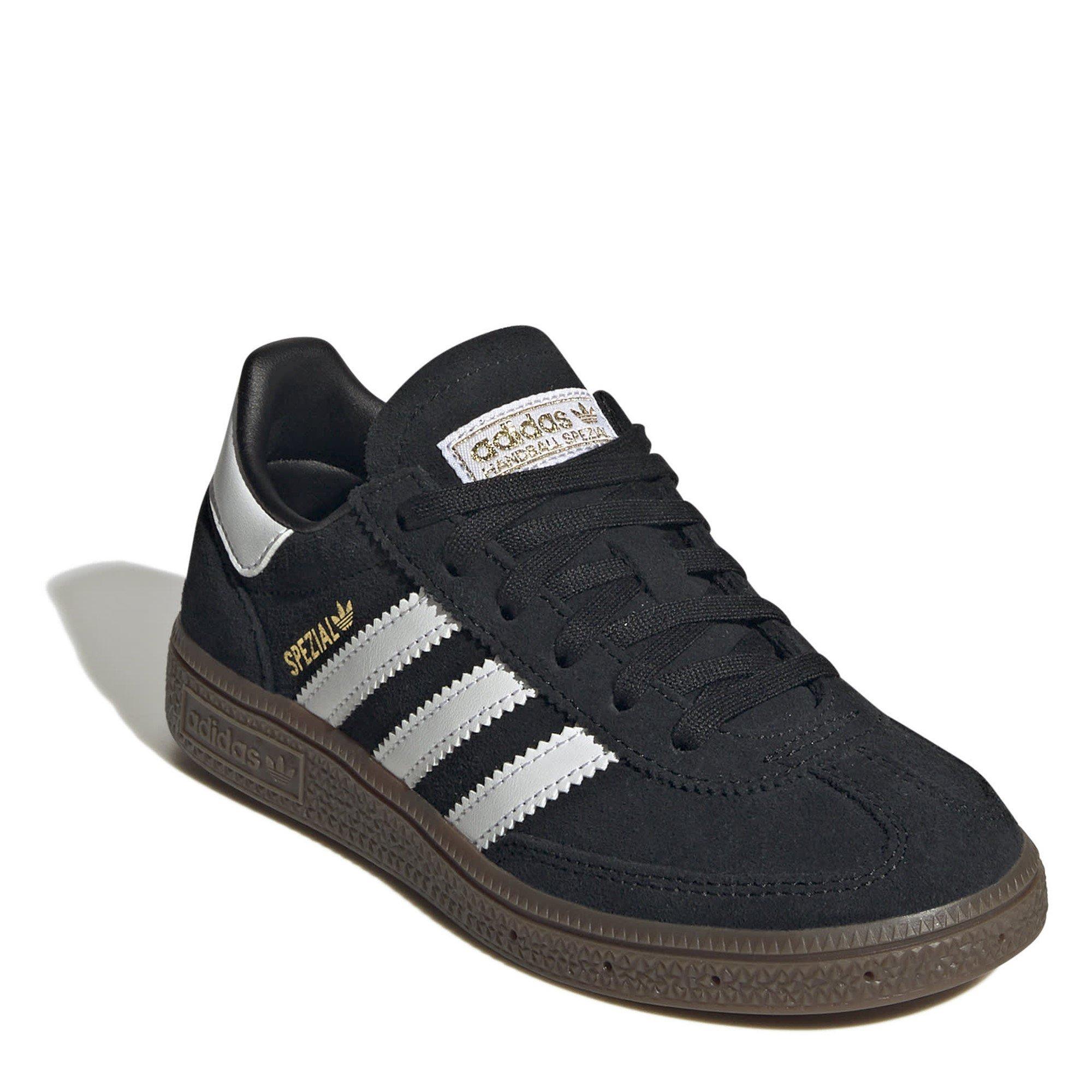 Black/White - adidas Originals - Handball Spezial Shoes Childrens - 3