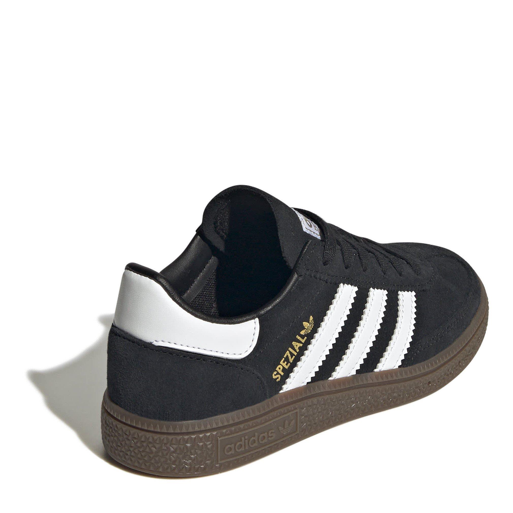 Black/White - adidas Originals - Handball Spezial Shoes Childrens - 4