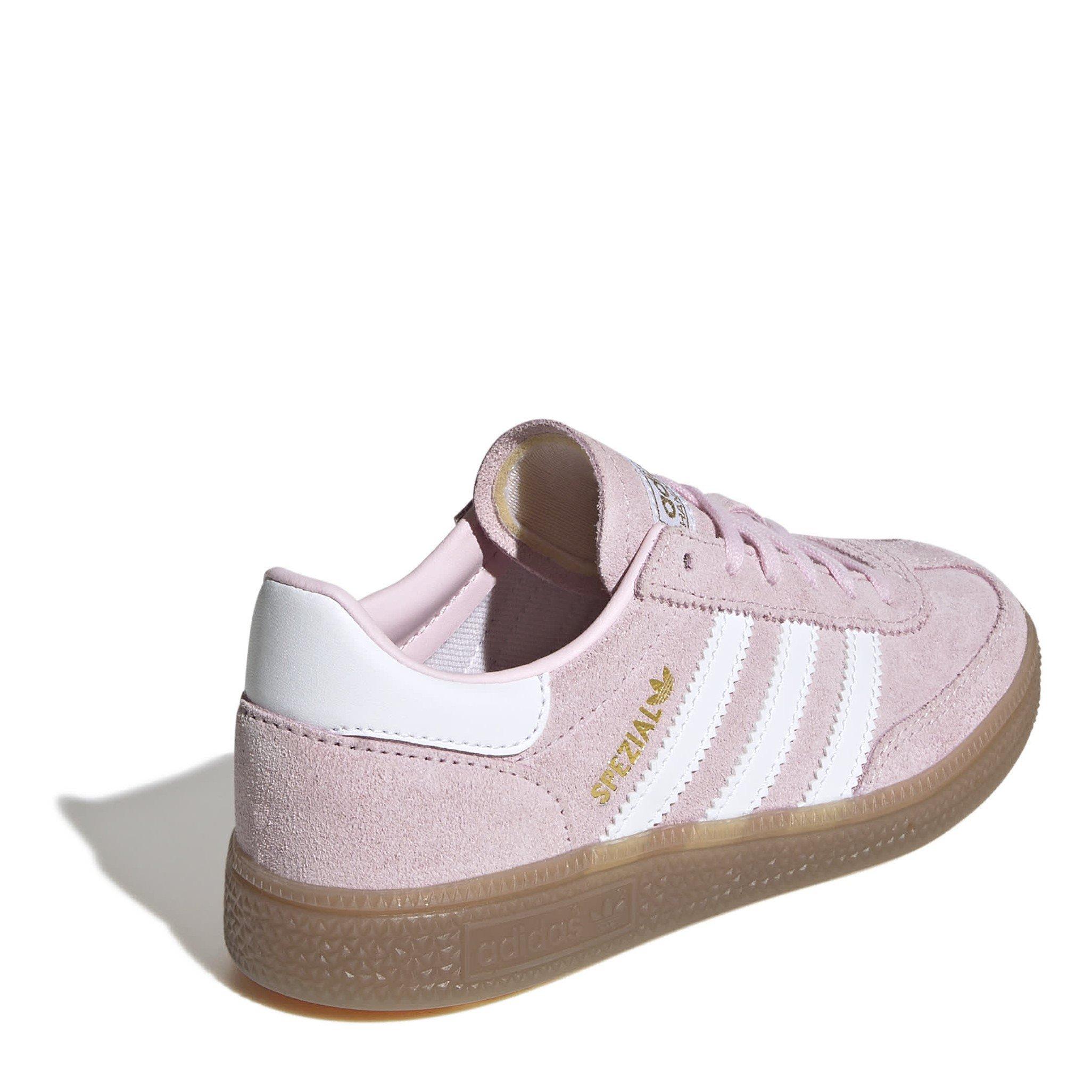 Pink/White - adidas Originals - Handball Spezial Shoes Childrens - 4