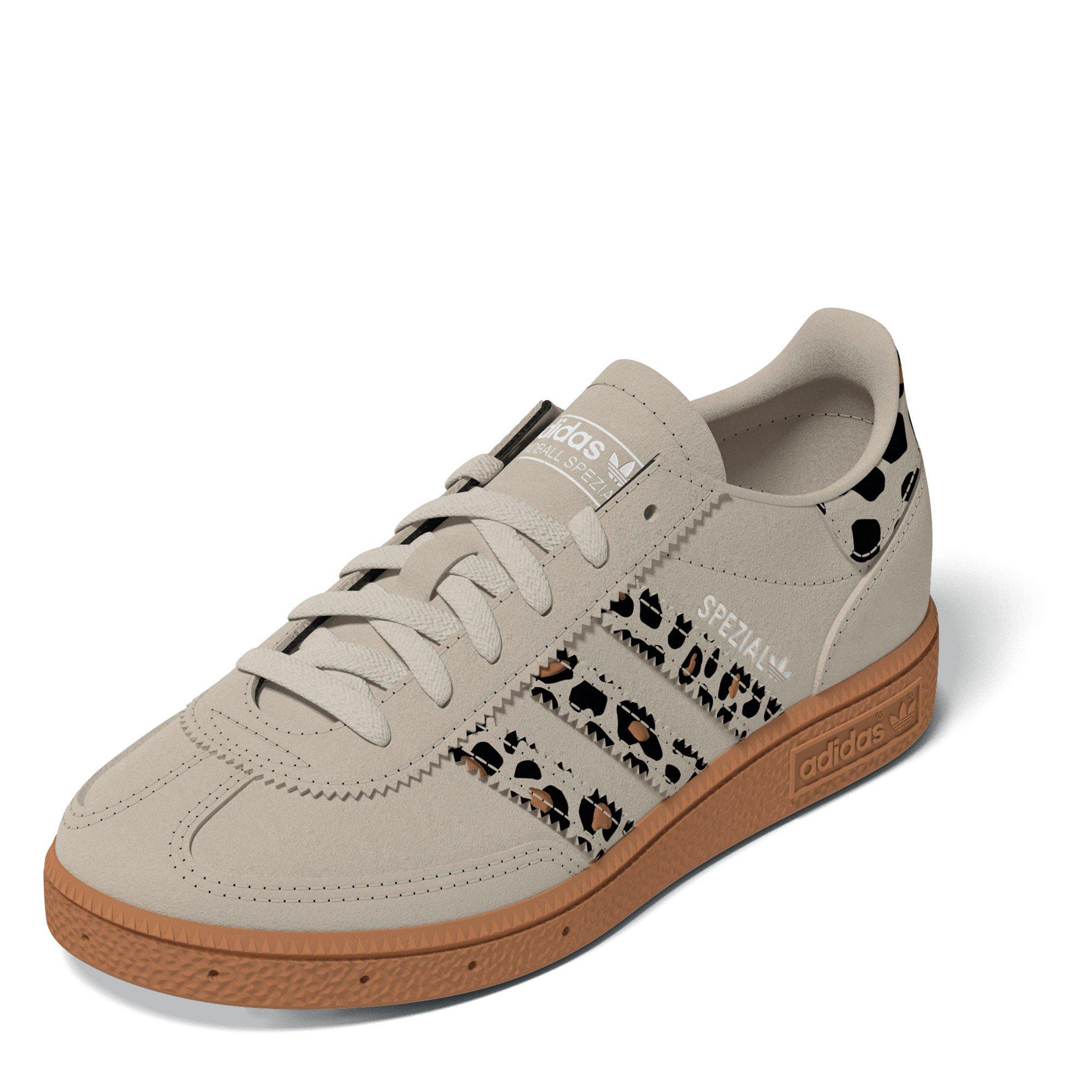 Beige/Leopard - adidas Originals - Handball Spezial Shoes Childrens - 2