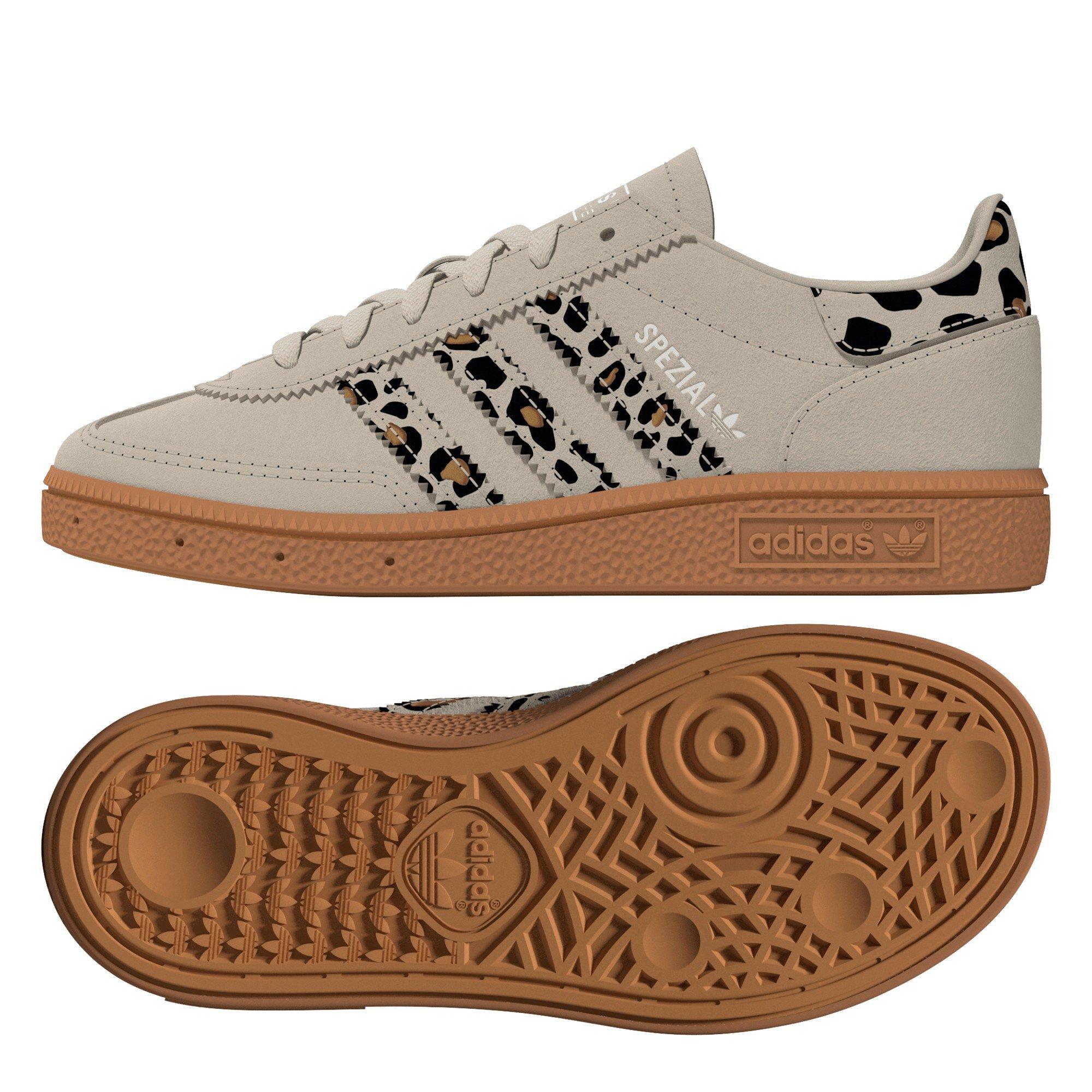 Beige/Leopard - adidas Originals - Handball Spezial Shoes Childrens - 4