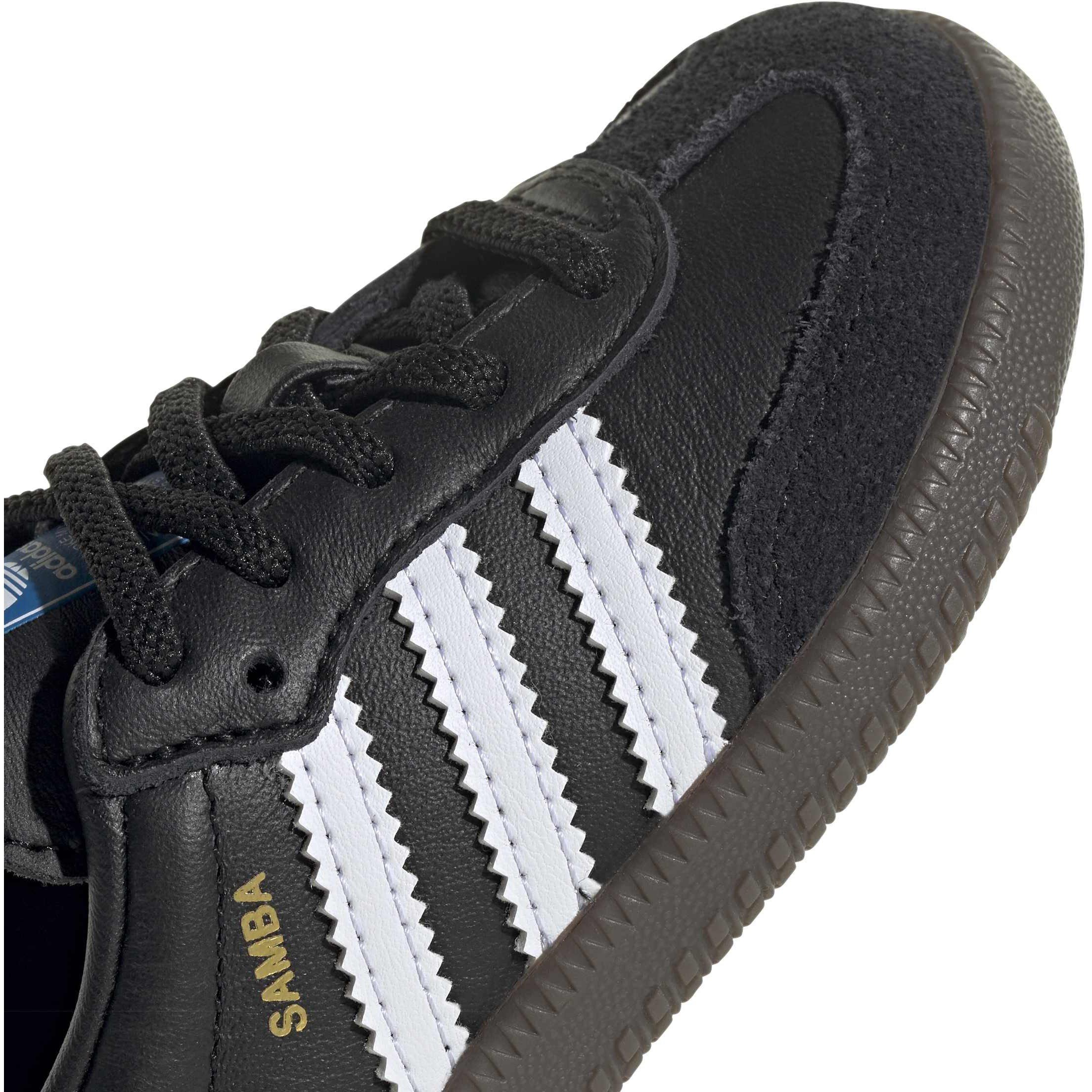 Black White - adidas Originals - Adi OG Samba OG El In64 - 7