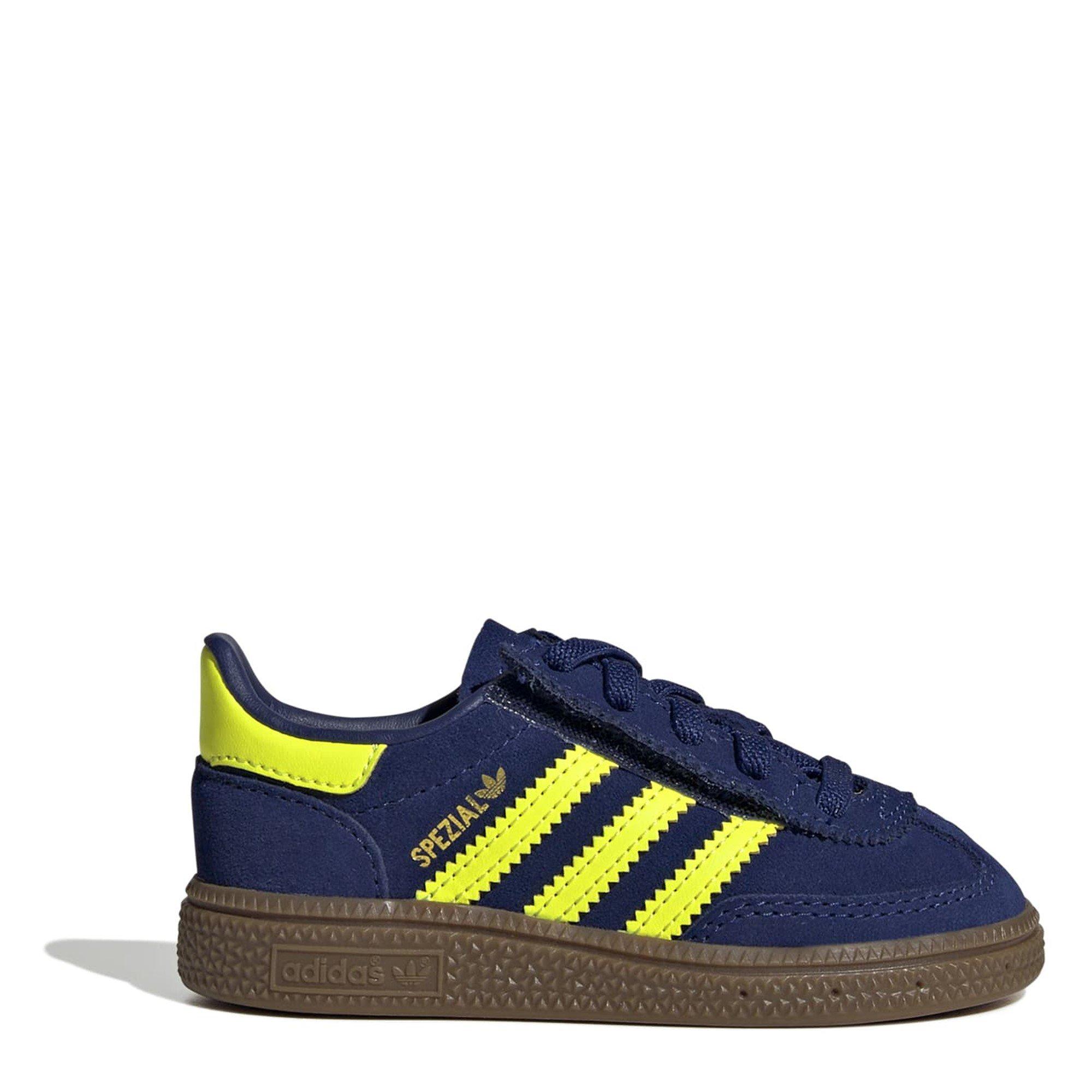 adidas Originals Handball Spezial Shoes Infants - Blue/Yellow - Size C9 (26.5)