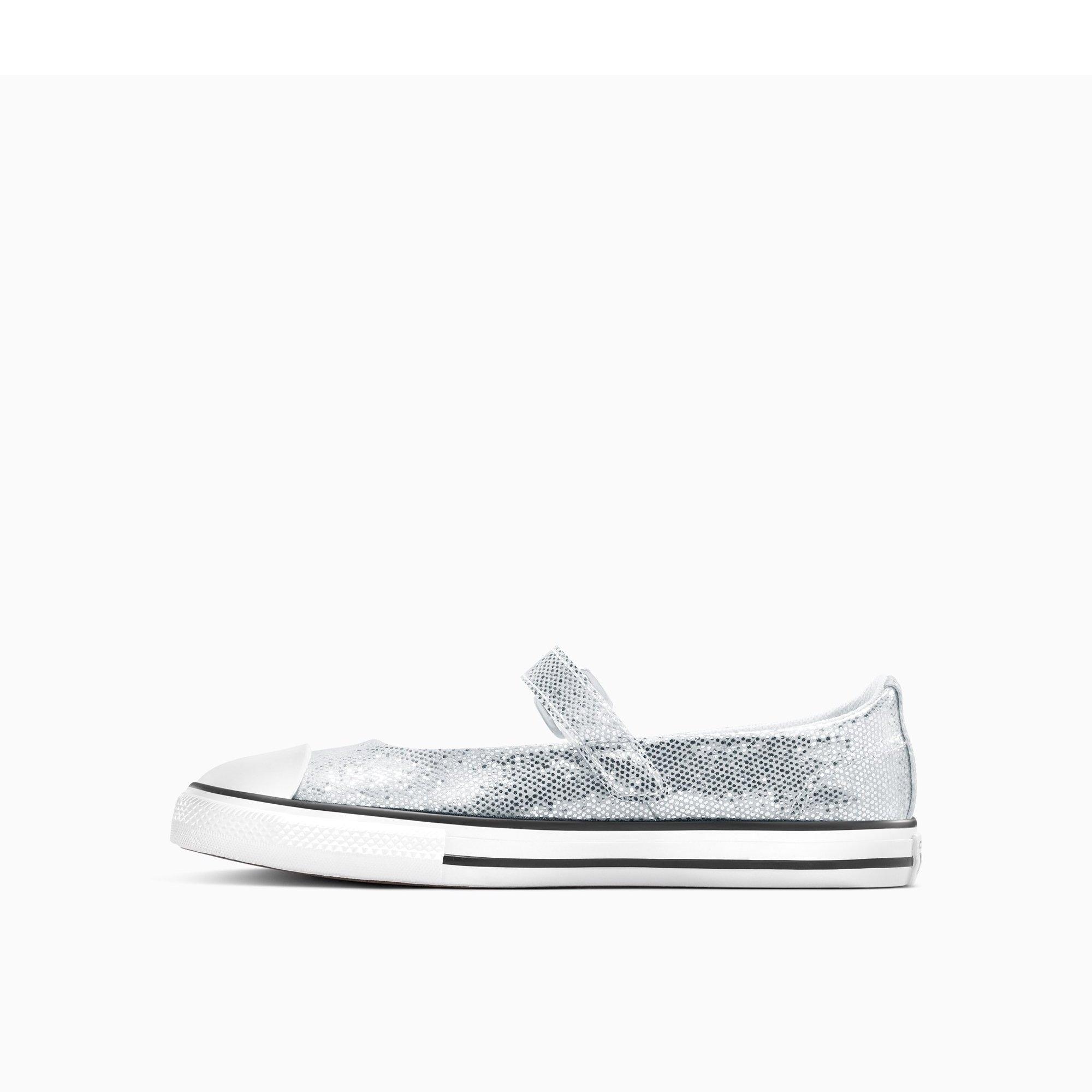 095-Barely Gr - Converse - Unisex Kids' Chuck Taylor All Star Dai Mary Janes - 2