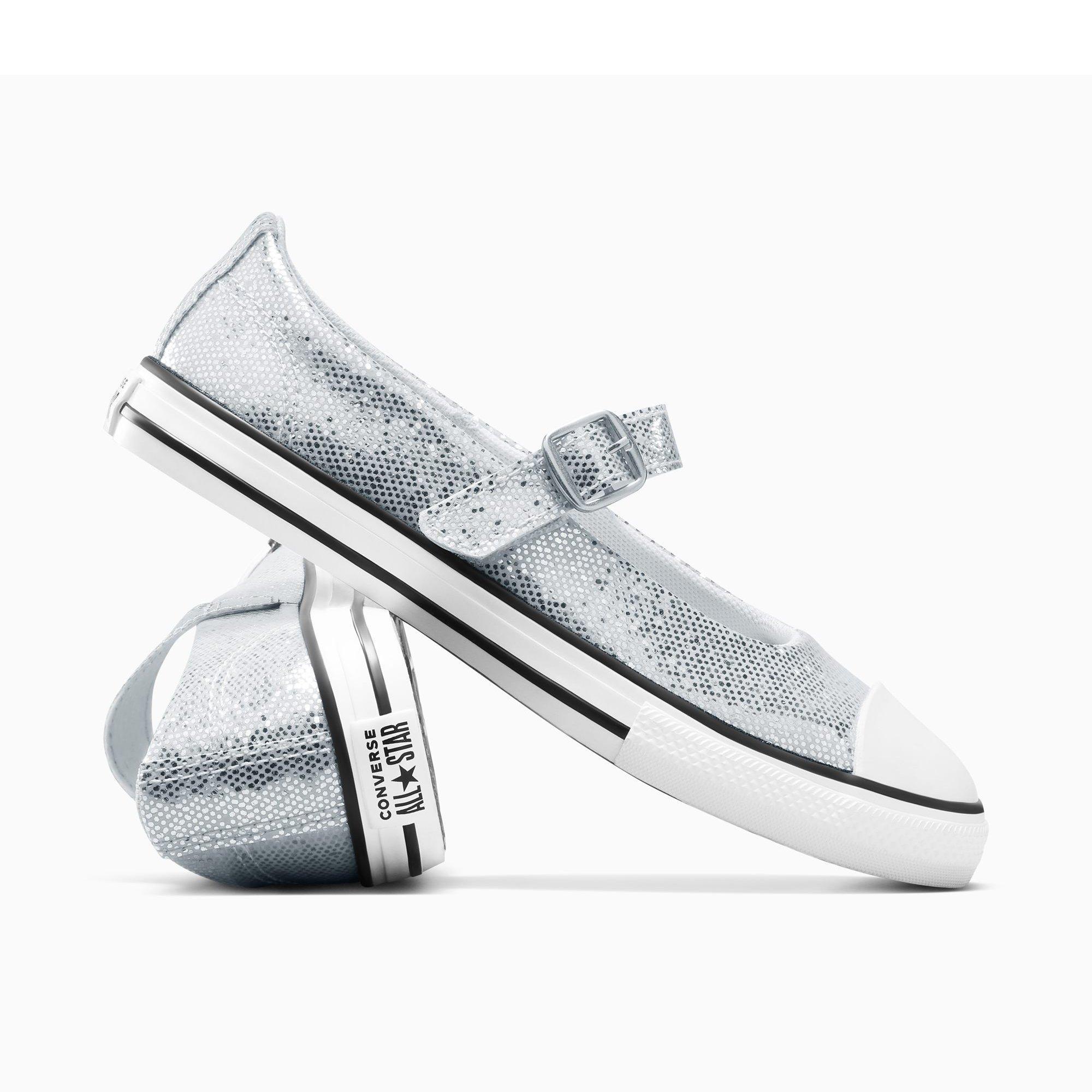 095-Barely Gr - Converse - Unisex Kids' Chuck Taylor All Star Dai Mary Janes - 3