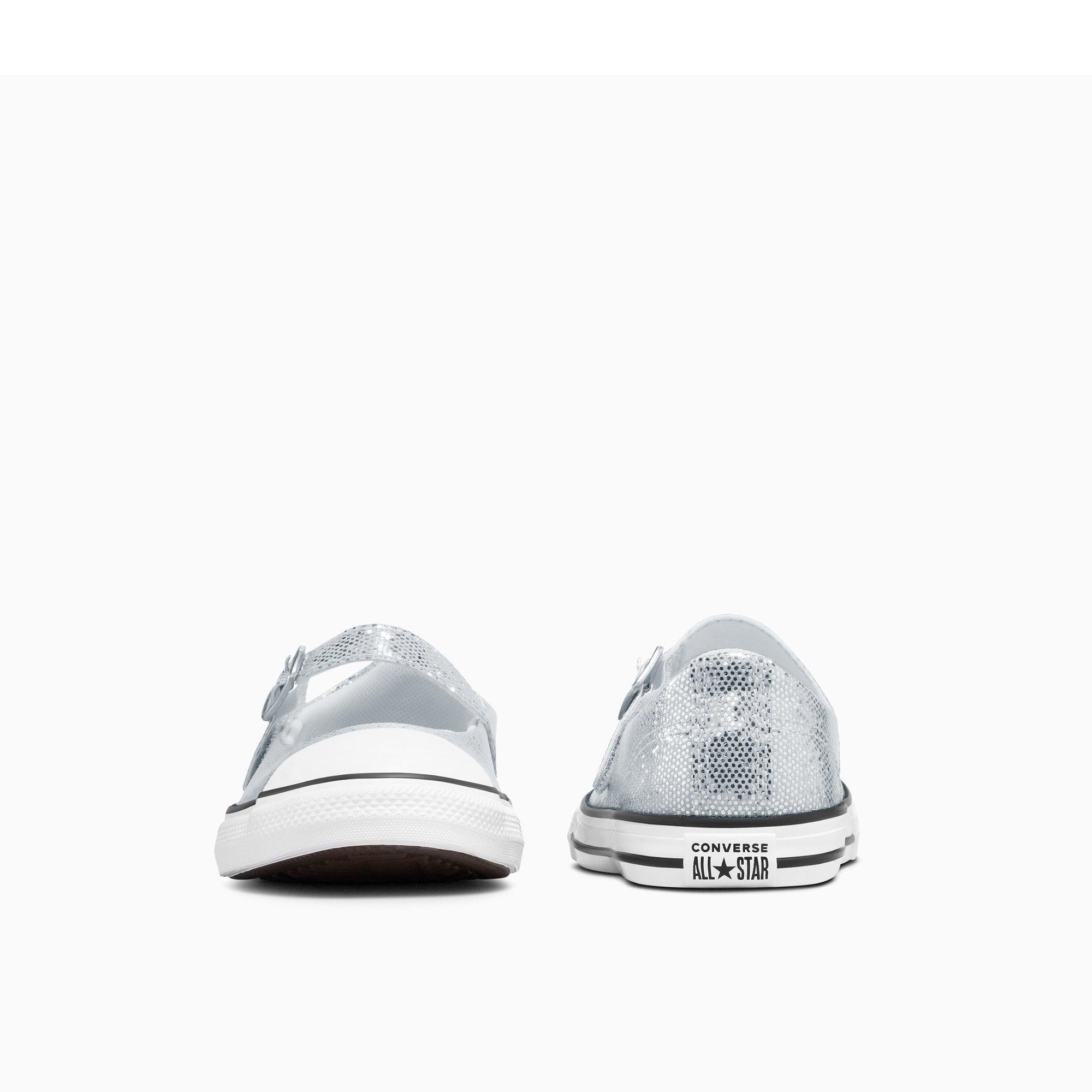 095-Barely Gr - Converse - Unisex Kids' Chuck Taylor All Star Dai Mary Janes - 4