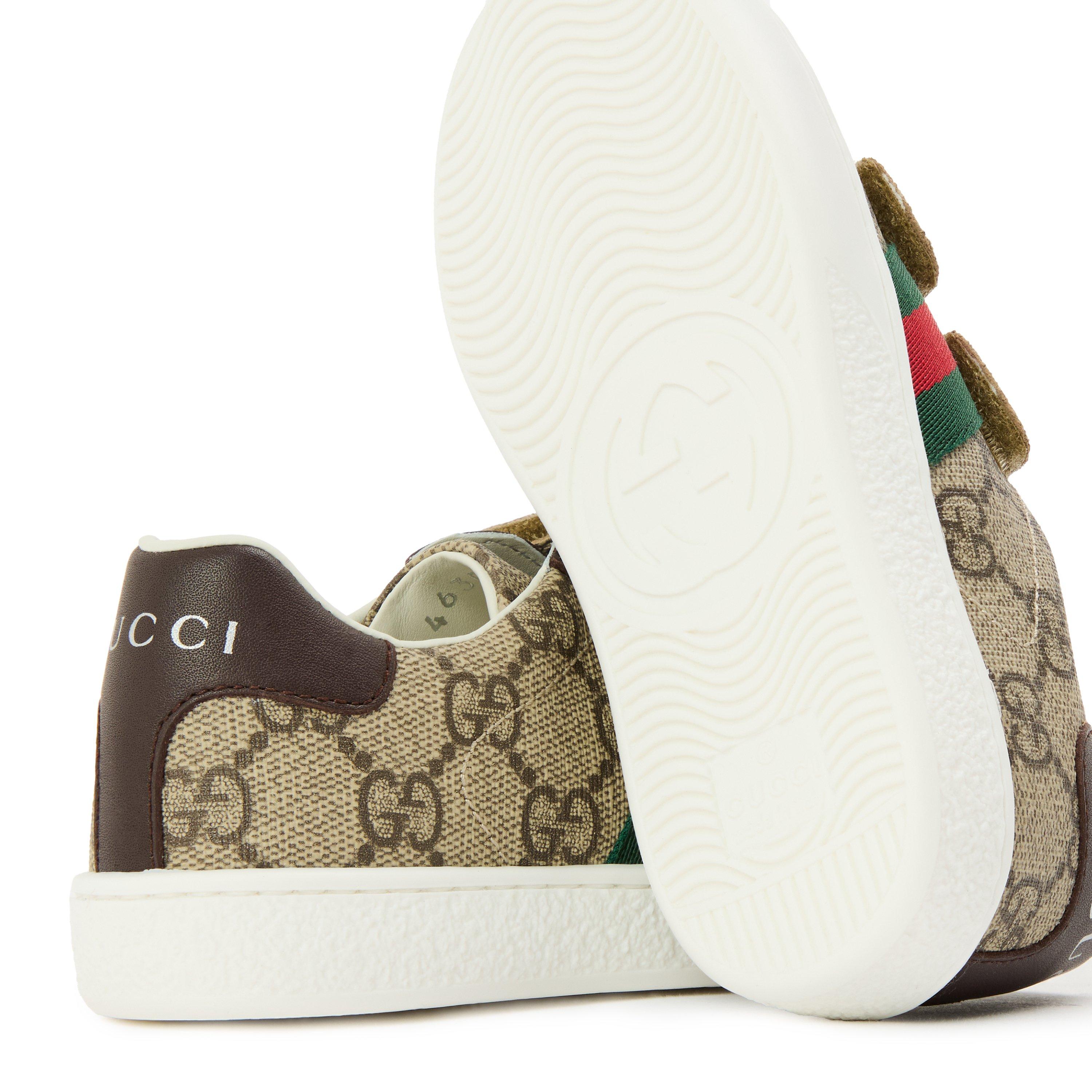 Beige/Brwn 9753 - Gucci - Gucci GG Lgo Trainer Ch00 - 3