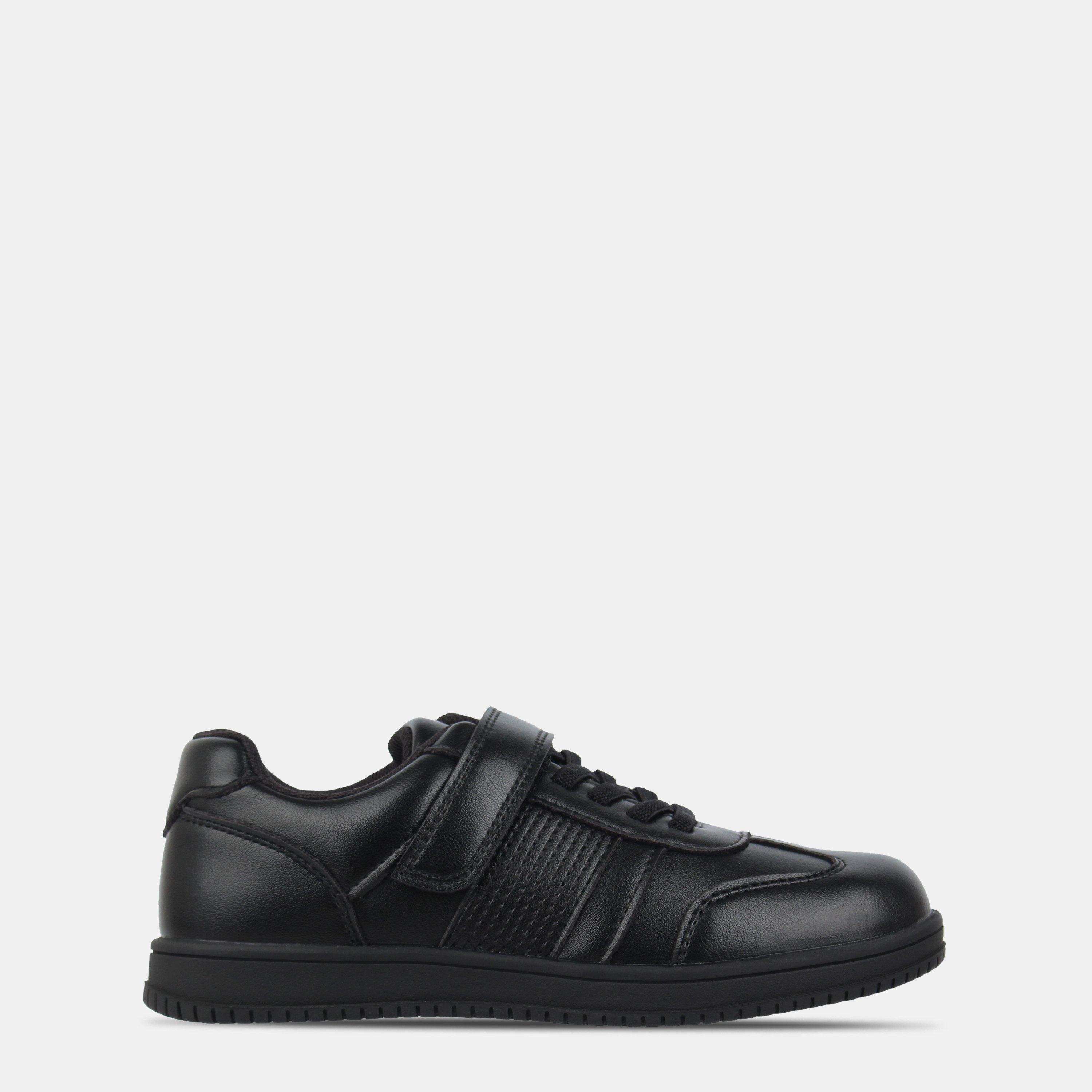 Kids Strap Moc Toe Shoes