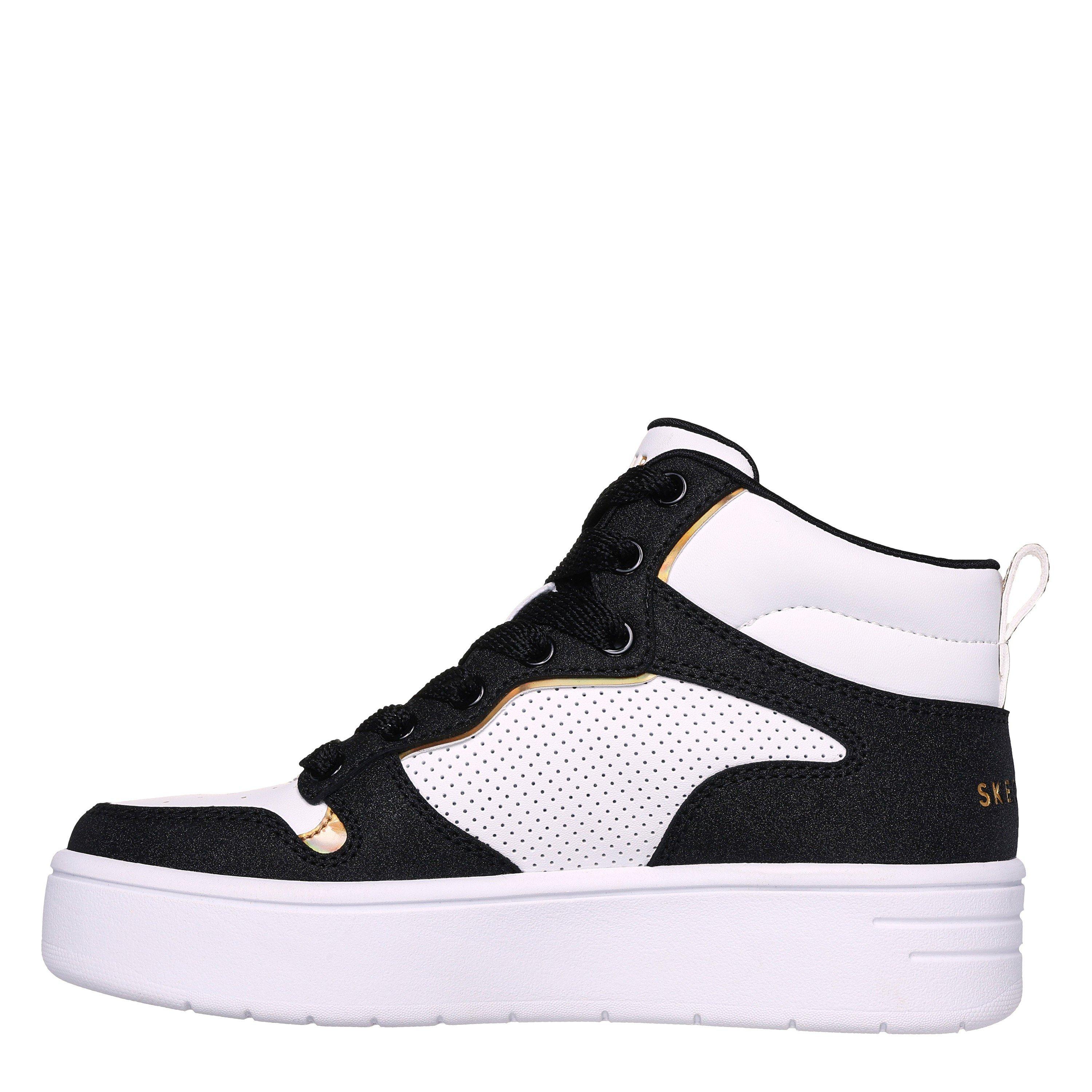 White/Black - Skechers - Court High High-Top Trainers Unisex Kids - 2