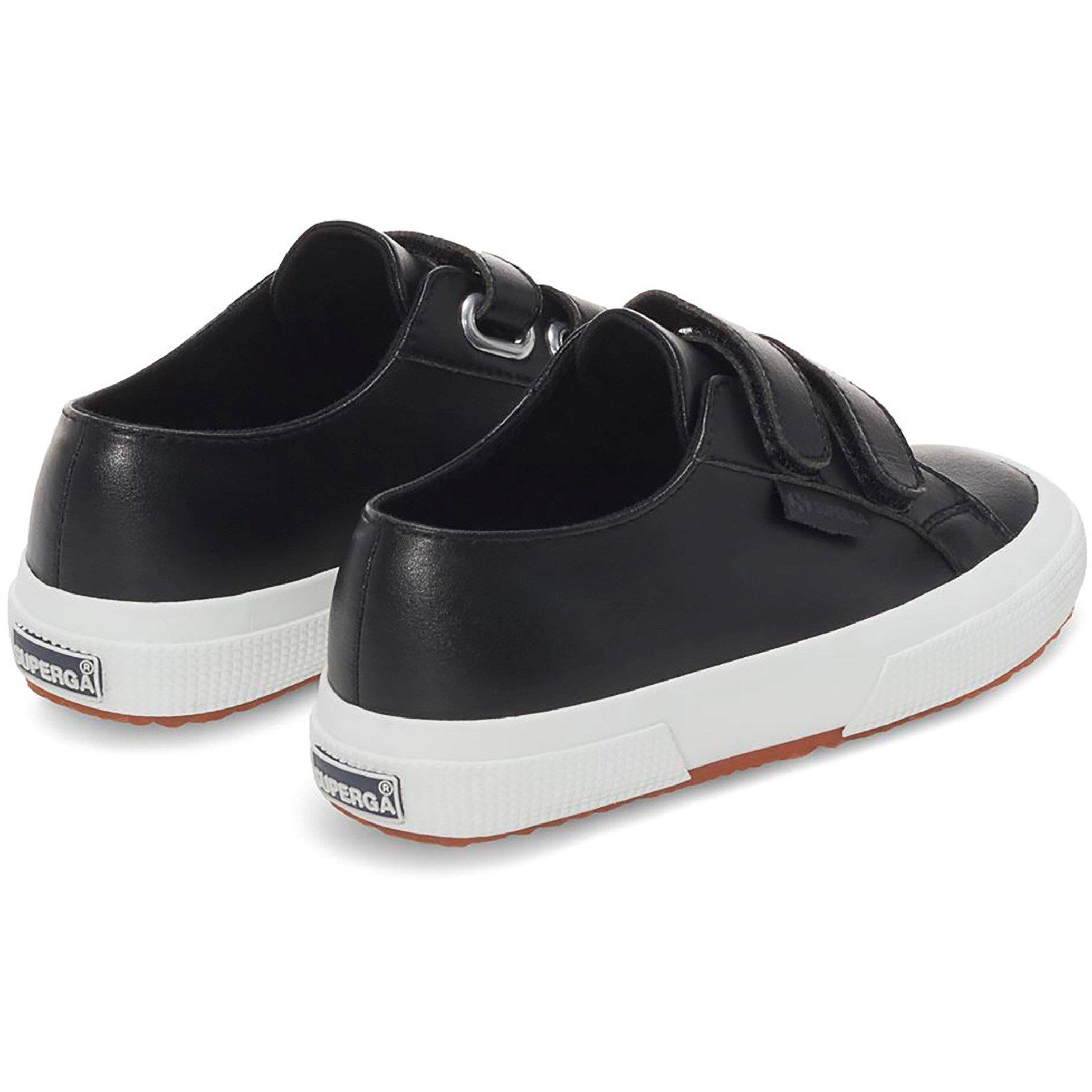 Zwart Wit - Superga - 2750 Straps Low Trainers Childrens - 3